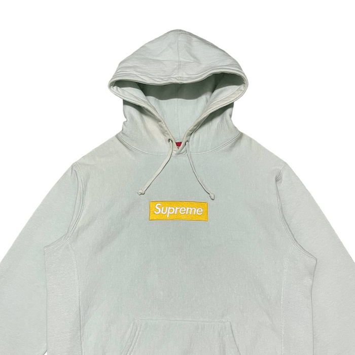 Supreme Box Logo Hooded Sweatshirt (FW17) Ice Blue