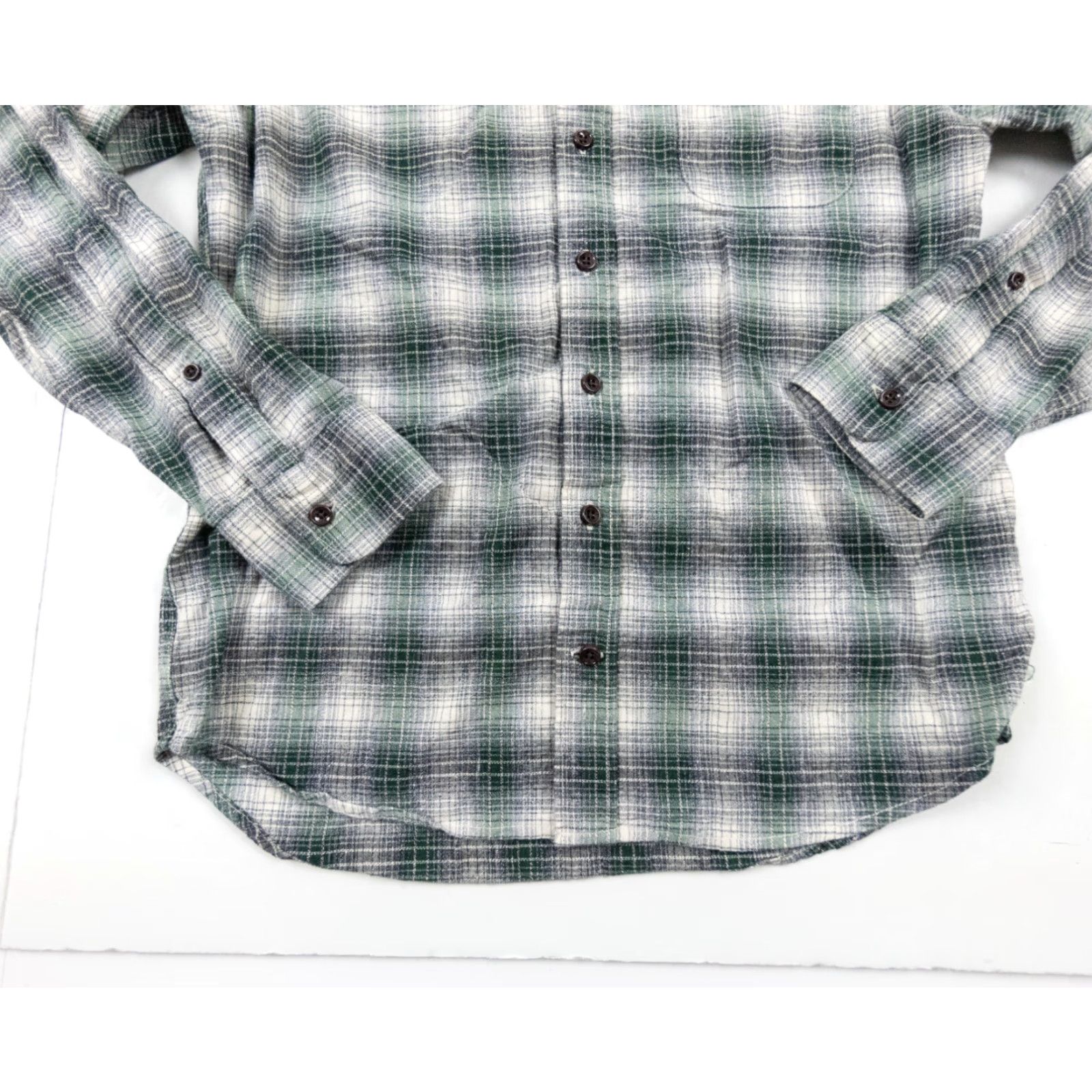 Taylor Stitch Taylor Stitch Shirt Mens 36 Green Button Down Long Sleeve Plaid Collared Casual Button-Up Shirt Men Size US M / EU 48-50 / 2 - 3 Thumbnail