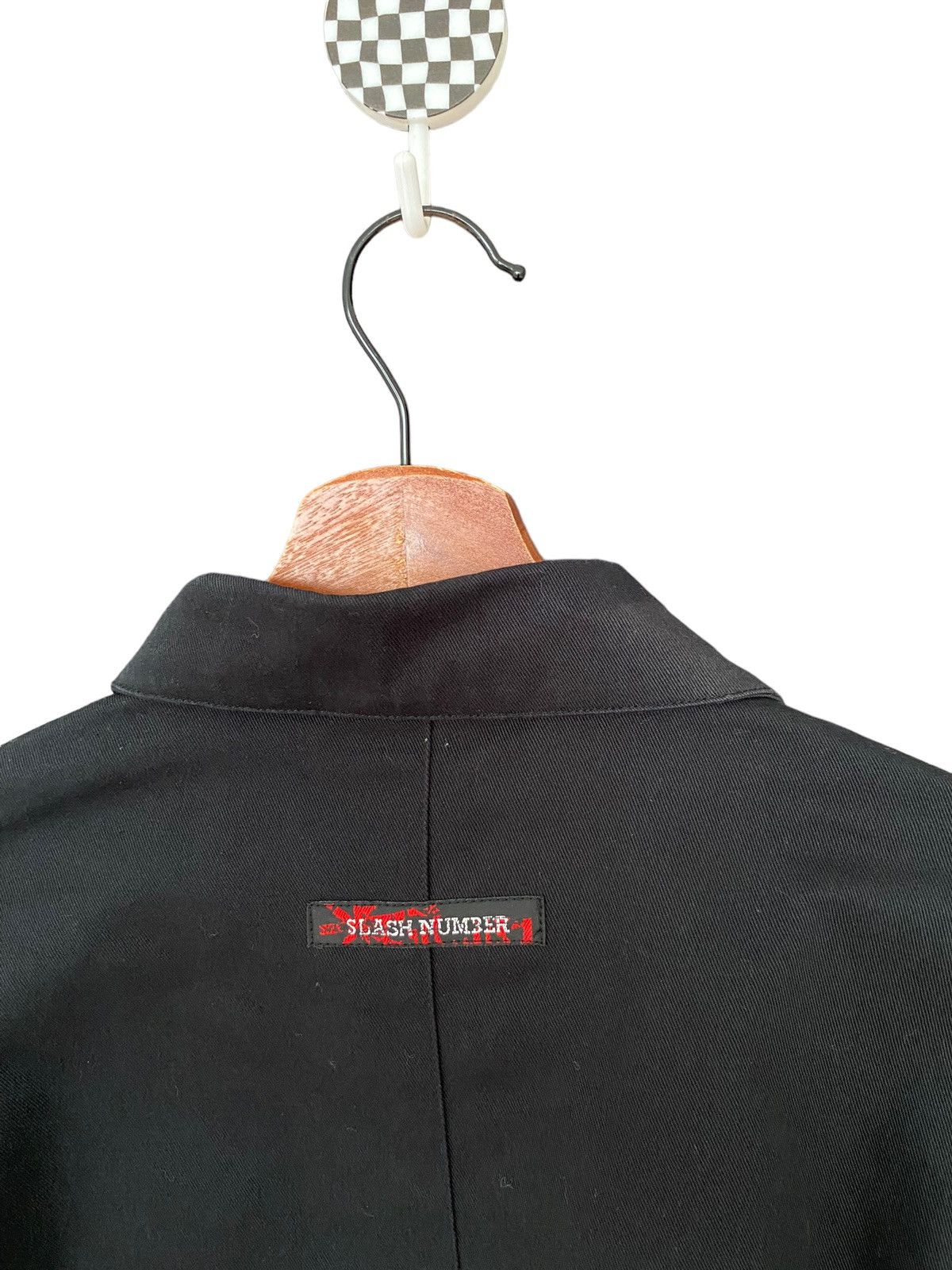 Japanese Brand × Vintage Vintage Japanese Brand Slash Number Bondage Jacket 1990s Size US M / EU 48-50 / 2 - 6 Thumbnail