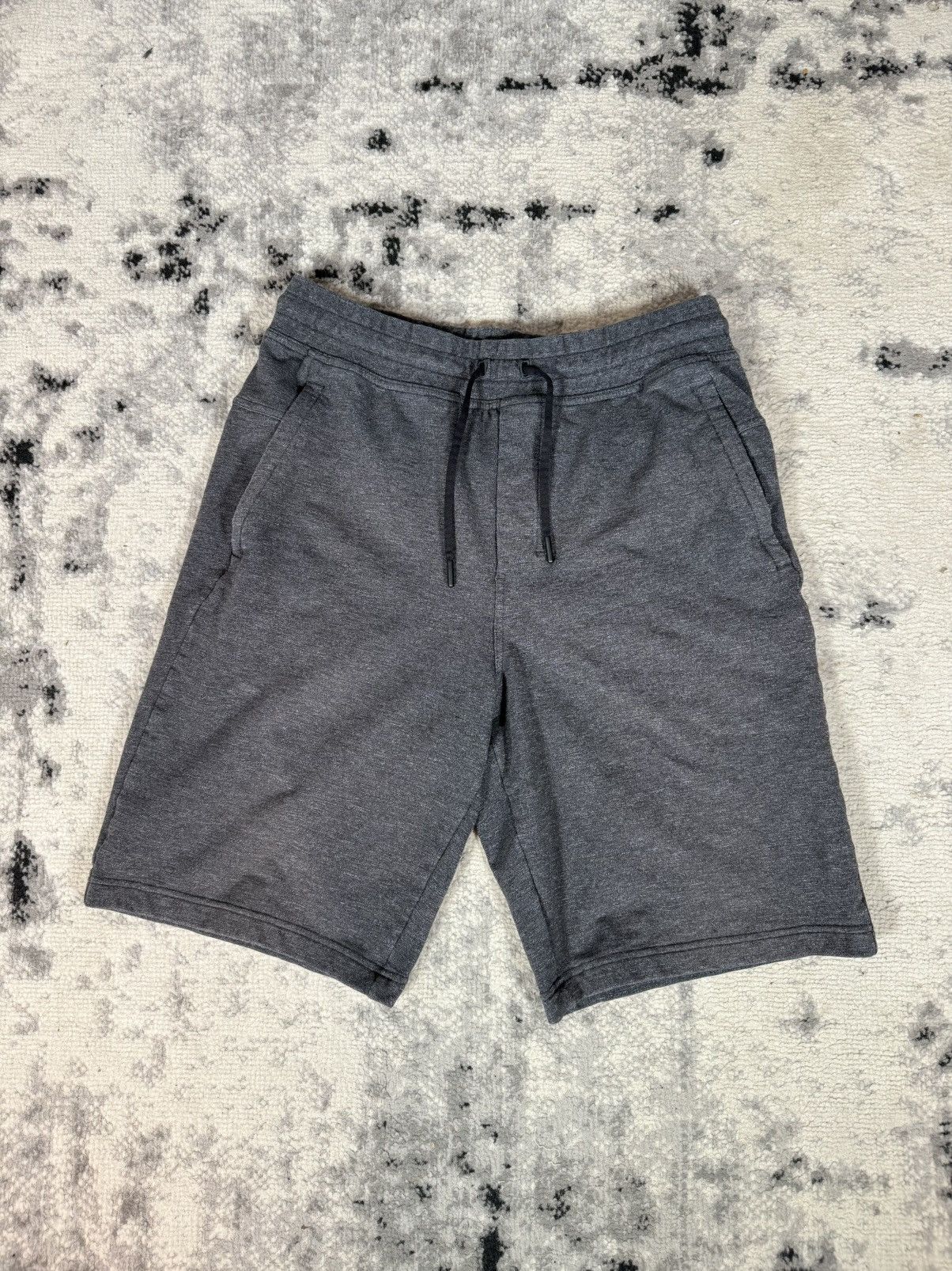Lululemon Lululemon Athletic Gym Gray Shorts Size US 34 / EU 50 - 1 Thumbnail