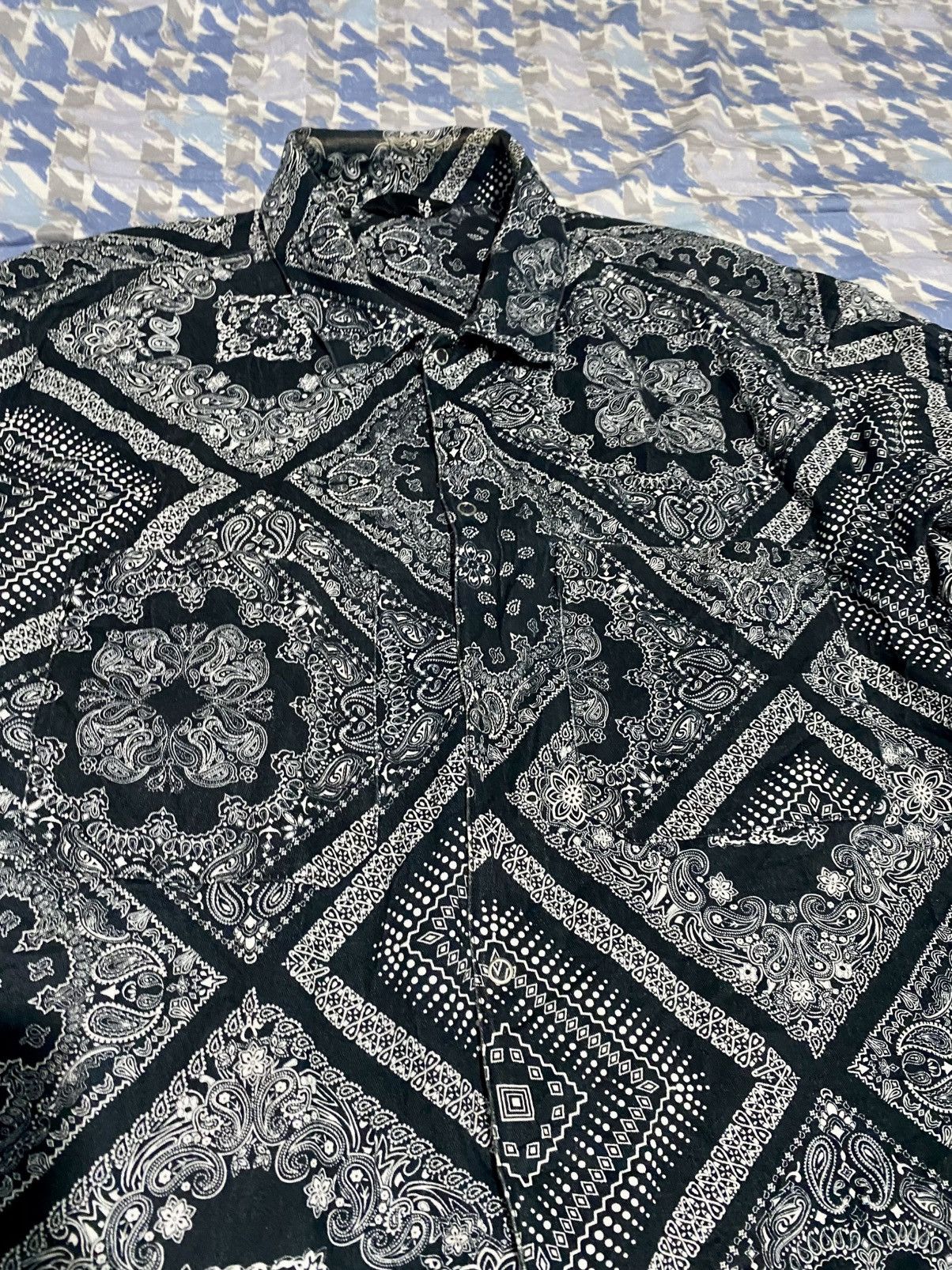 Japanese Brand Lakoke bandana oversize shirt Size US XL / EU 56 / 4 - 4 Thumbnail