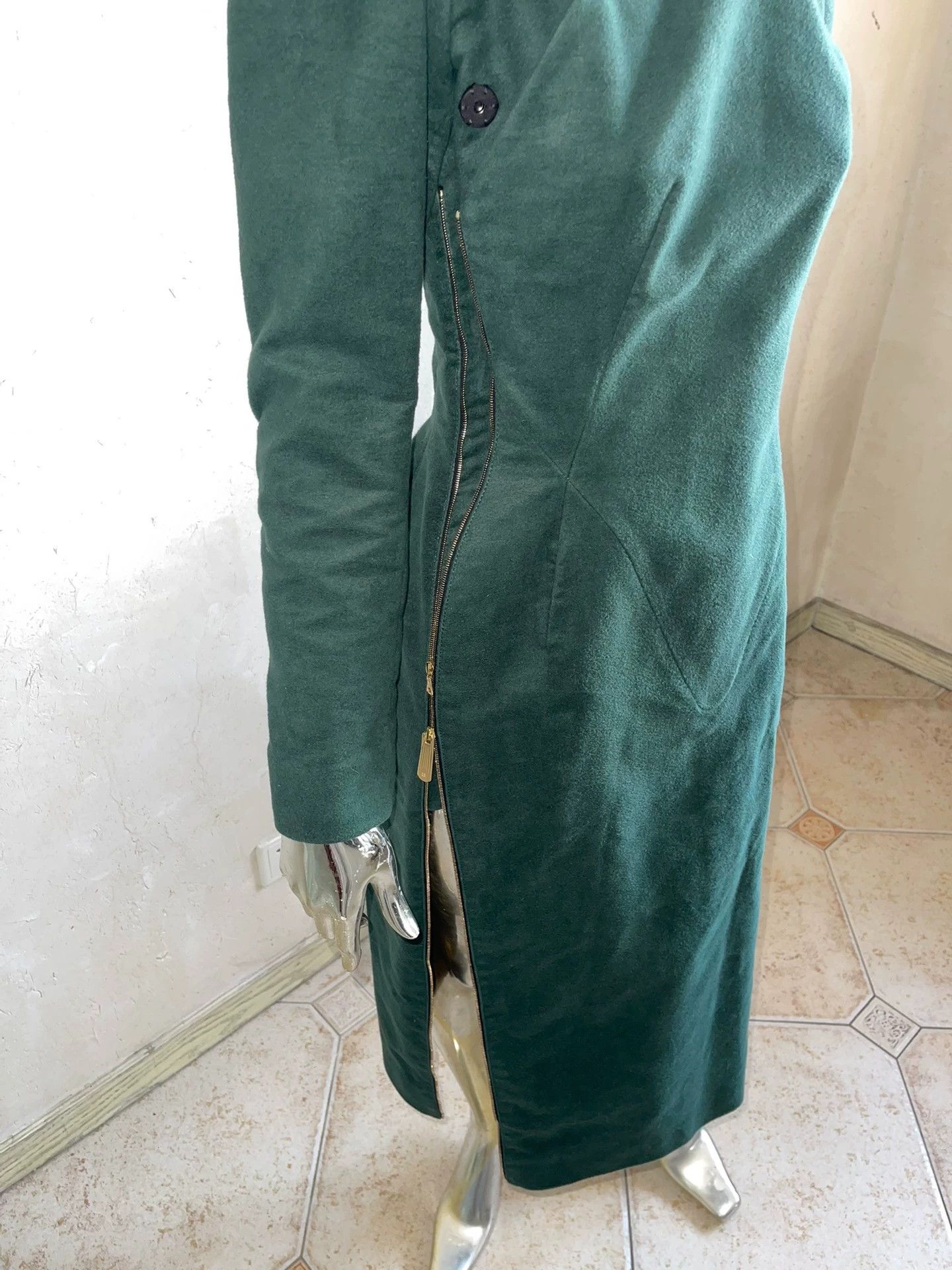 Other Samuel Gui Yang 18AW NOS Green Cheongsam Dress Size 10 Size L / US 10 / IT 46 - 5 Thumbnail