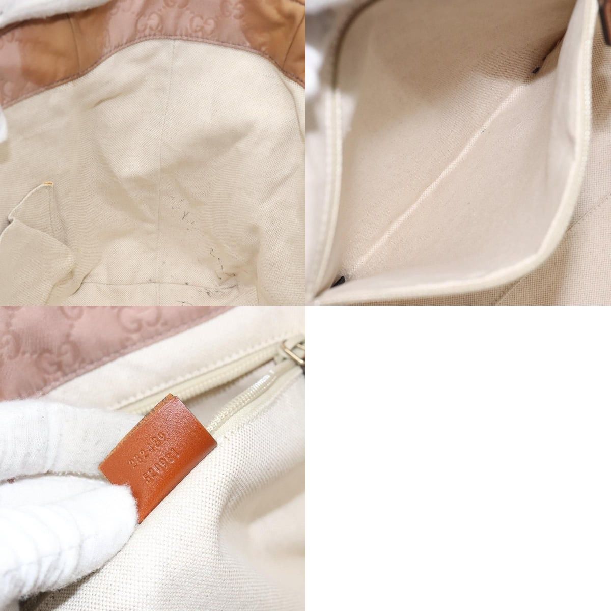 Gucci GUCCI GG Canvas Hand Bag Pink Size ONE SIZE - 12 Thumbnail