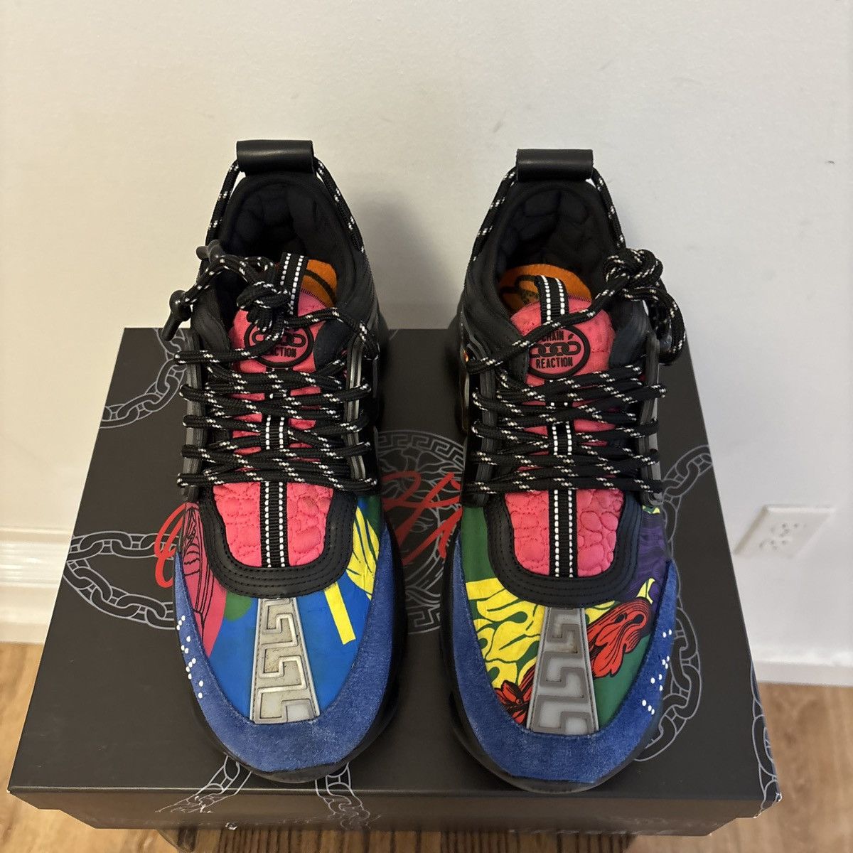 Versace Versace Chain React Multicolor size 42 Size US 9 / EU 42 - 4 Thumbnail