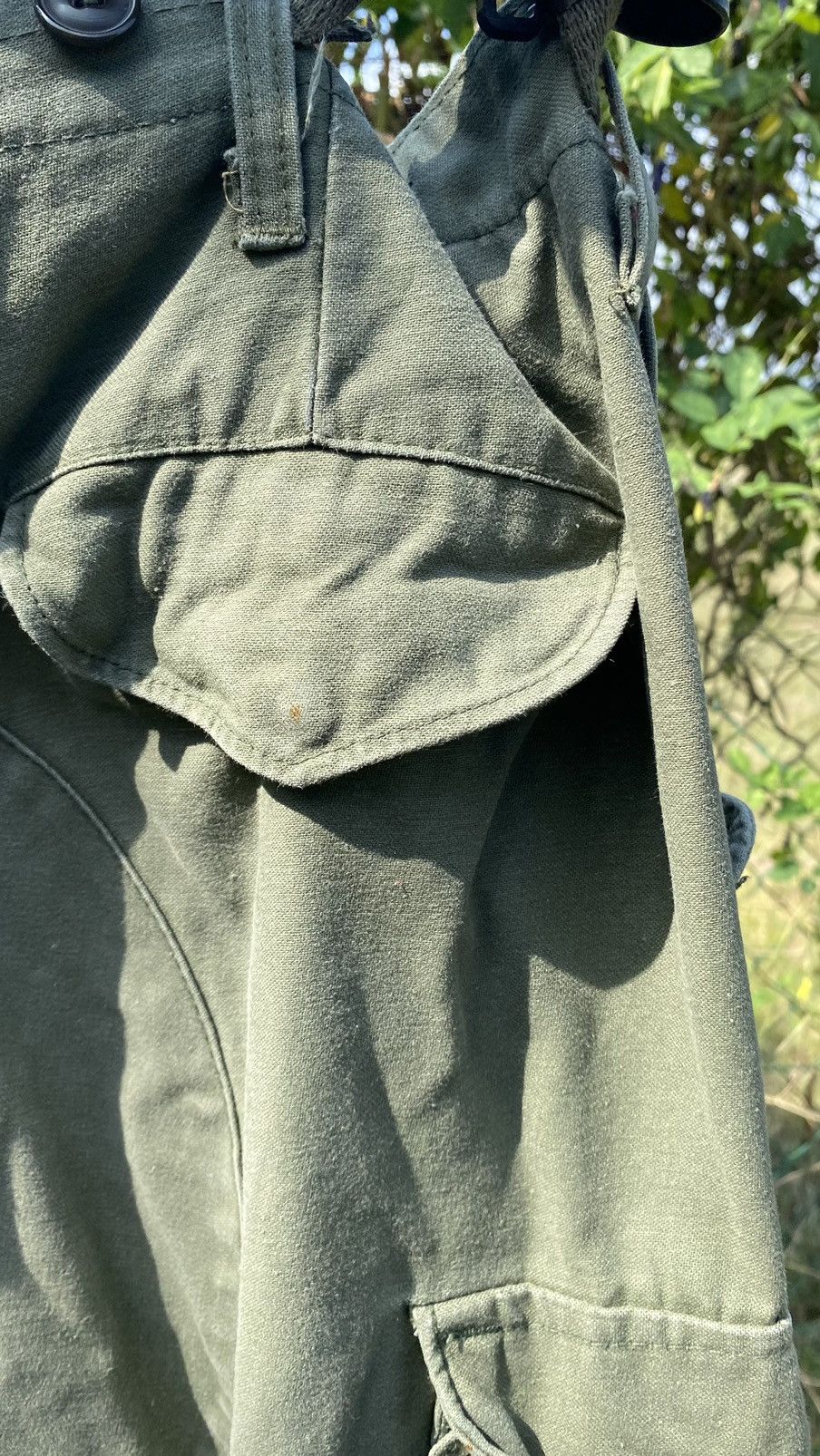 Japanese Brand Distressed TROUSER SHELL FIELD M-1951 Cargo Pants Size US 35 - 16 Thumbnail