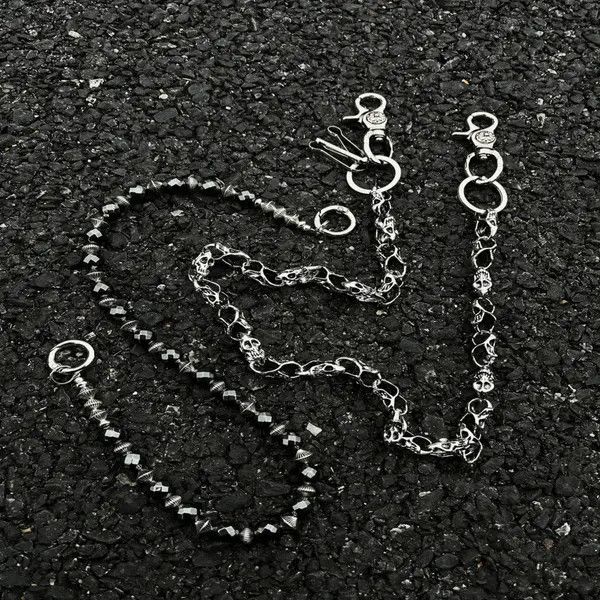 Jewelry Layered Silver Wallet Chain Size ONE SIZE - 7 Thumbnail