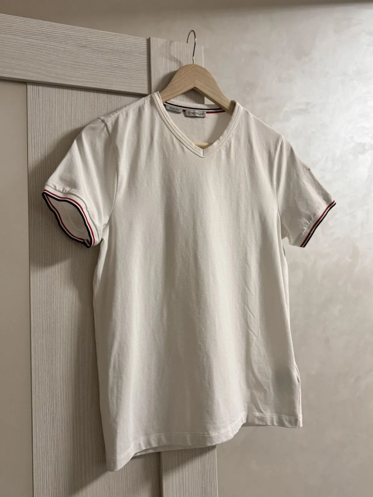 Moncler Moncler basic tee T-shirt logo vintage sleeve Size S Size US S / EU 44-46 / 1 - 4 Thumbnail