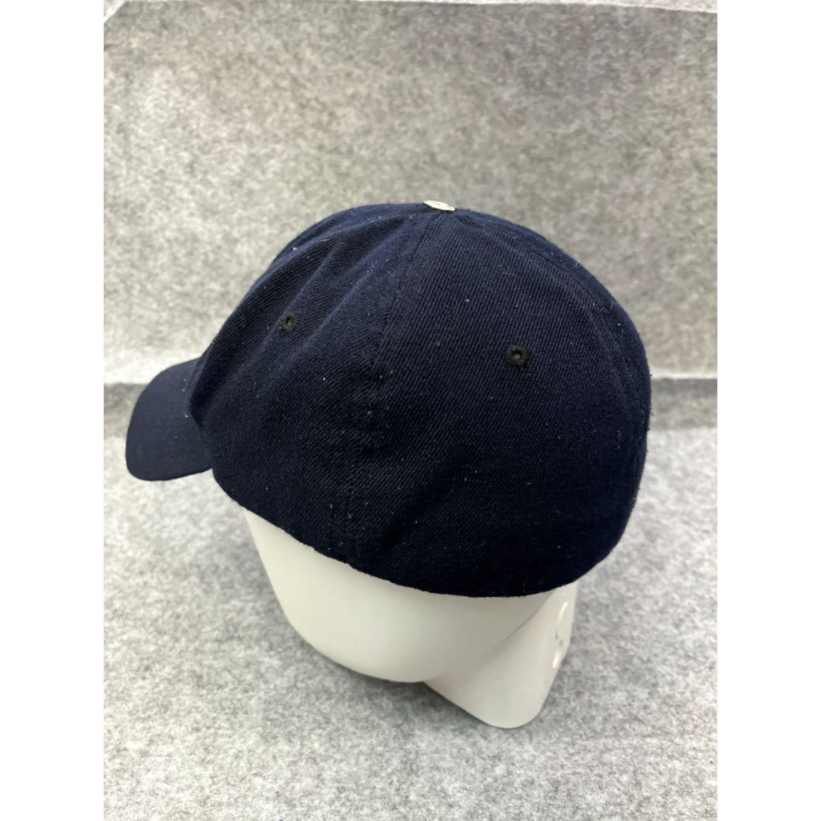 Zephyr VINTAGE Zephyr Hat Cap Baseball Adult XL Blue Knit Lightweight Stretch Bread Bakery Theme Mens Size ONE SIZE - 5 Thumbnail