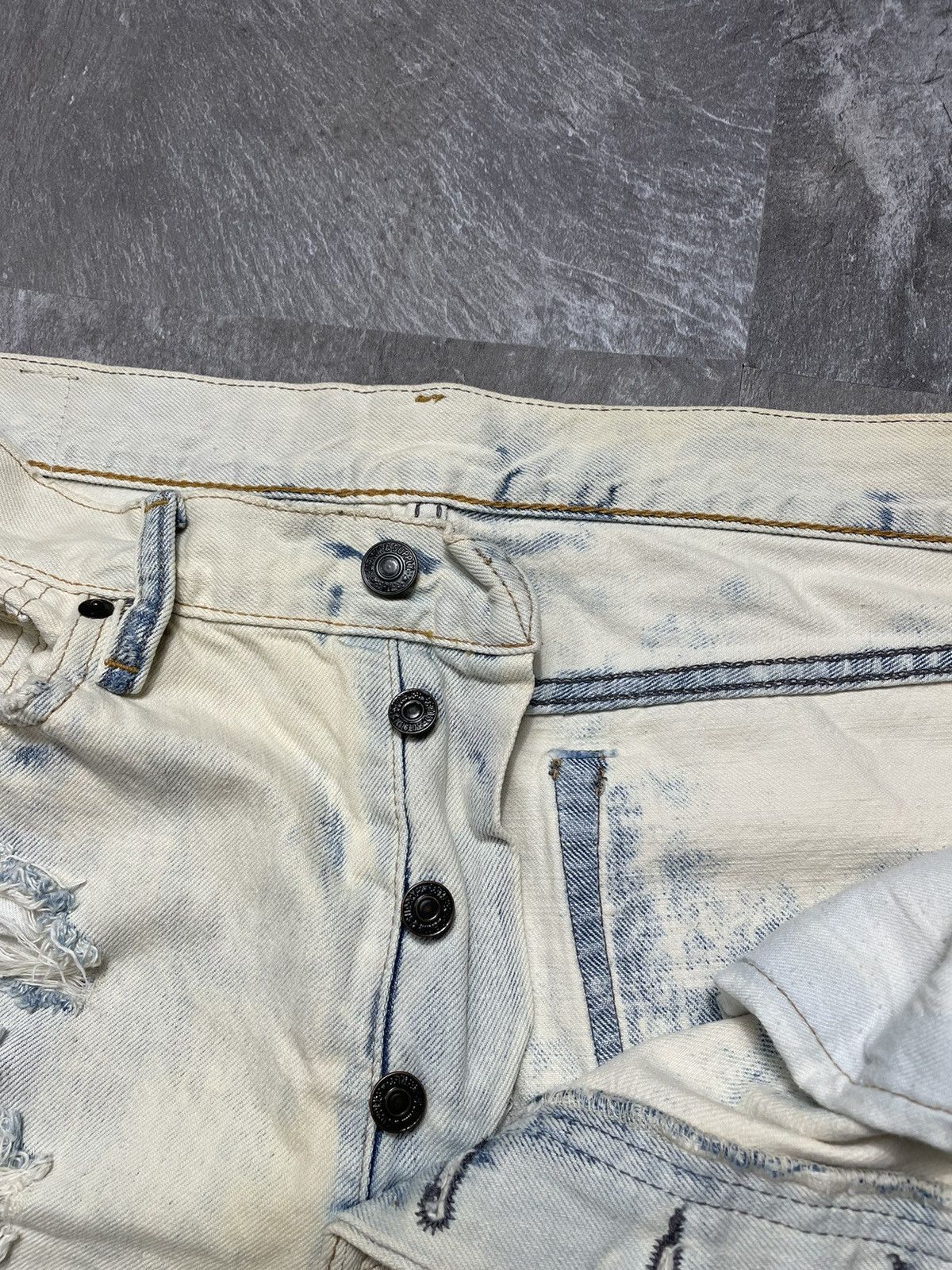 Denim & Supply Ralph Lauren Vintage Distressed Denim & Supply Ralph Lauren Jeans shorts Size US 32 / EU 48 - 5 Thumbnail