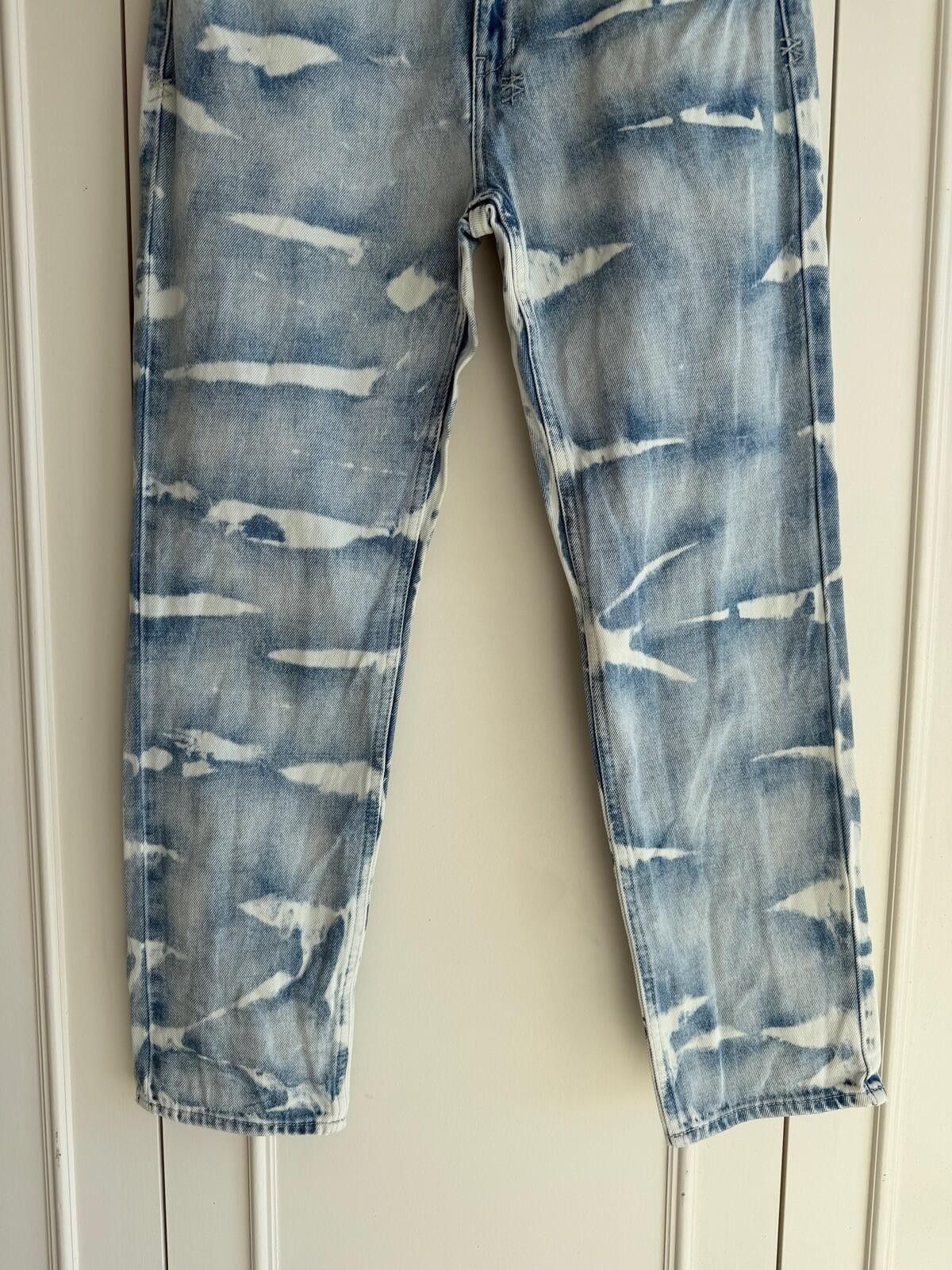 Ksubi new ksubi womens denim jeans nine o motley blue 29 11 Size 29" - 4 Thumbnail