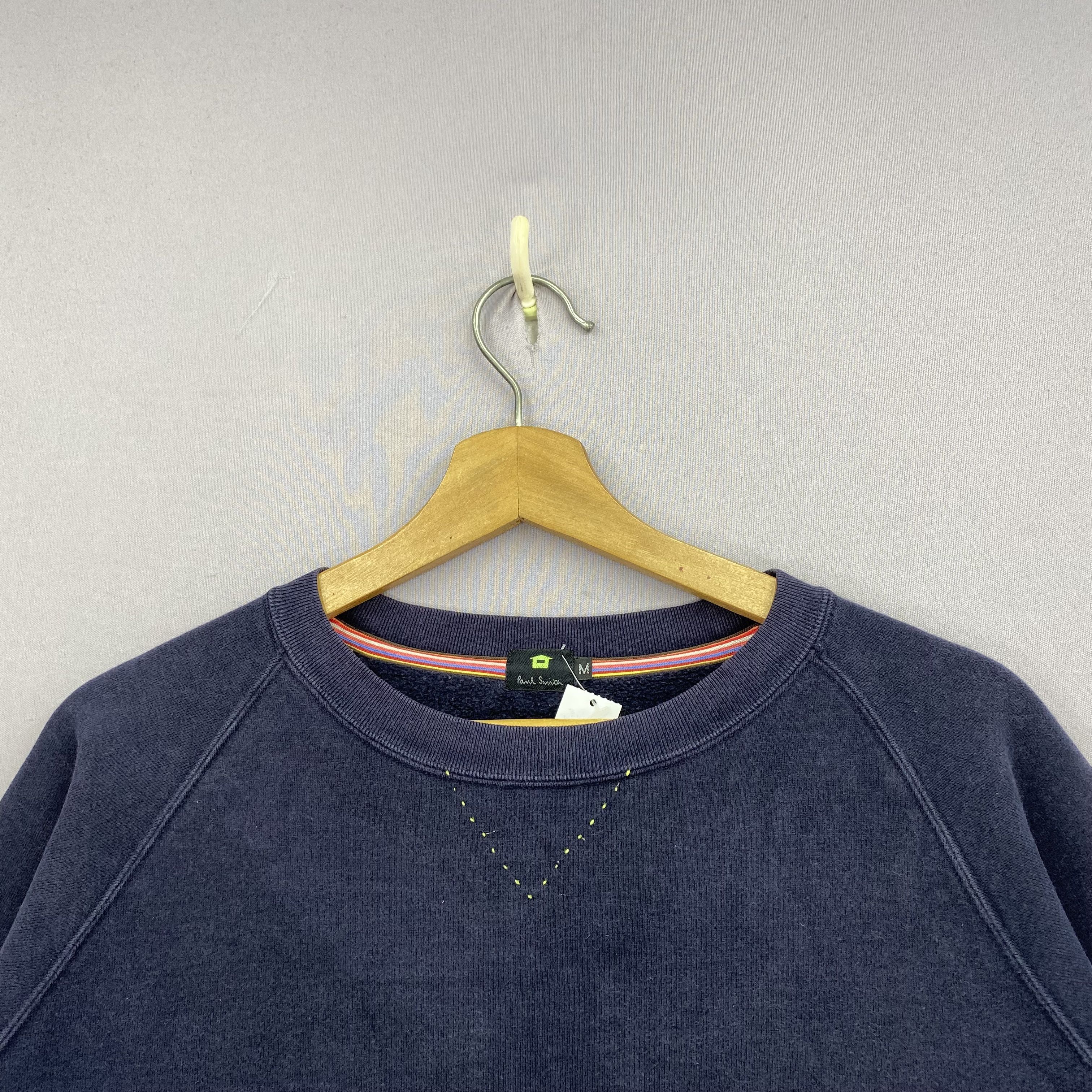 Vintage Y2K Paul Smith Sweater Navy Sweatshirt Jumper