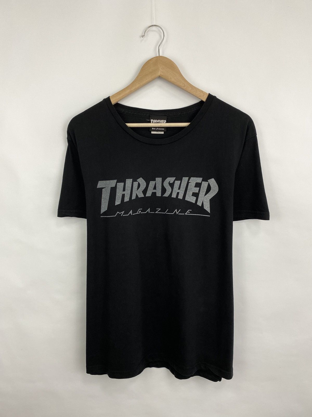 Thrasher 🇯🇵 Thrasher Asakusabashi Tai To-ku Japan T-Shirt Rare Retro Size US L / EU 52-54 / 3 - 3 Thumbnail