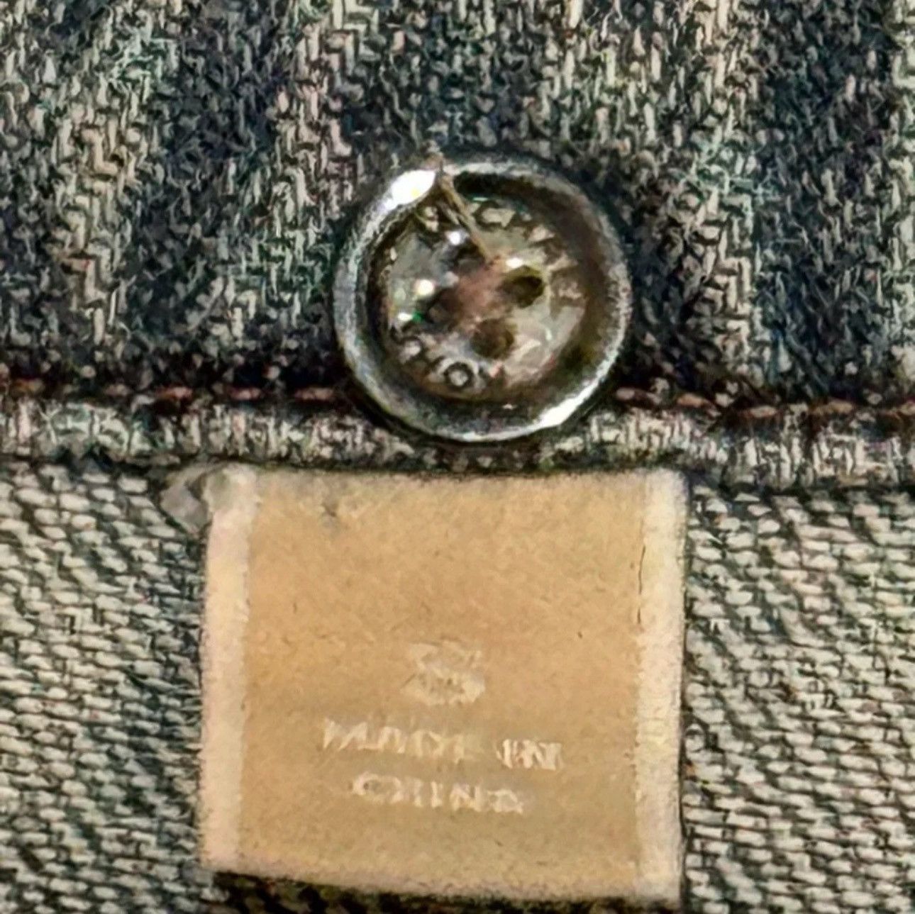 Michael Kors Michael Michael Kors Blue Denim Vest SZ S Iconic Logo Size S / US 4 / IT 40 - 7 Thumbnail