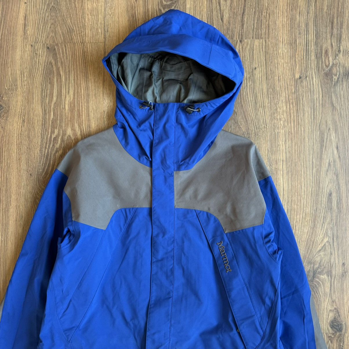 Marmot Marmot Gore-Tex Pro Shell Ski Jacket GTX Men’s M Blue/Gray Size US M / EU 48-50 / 2 - 2 Thumbnail