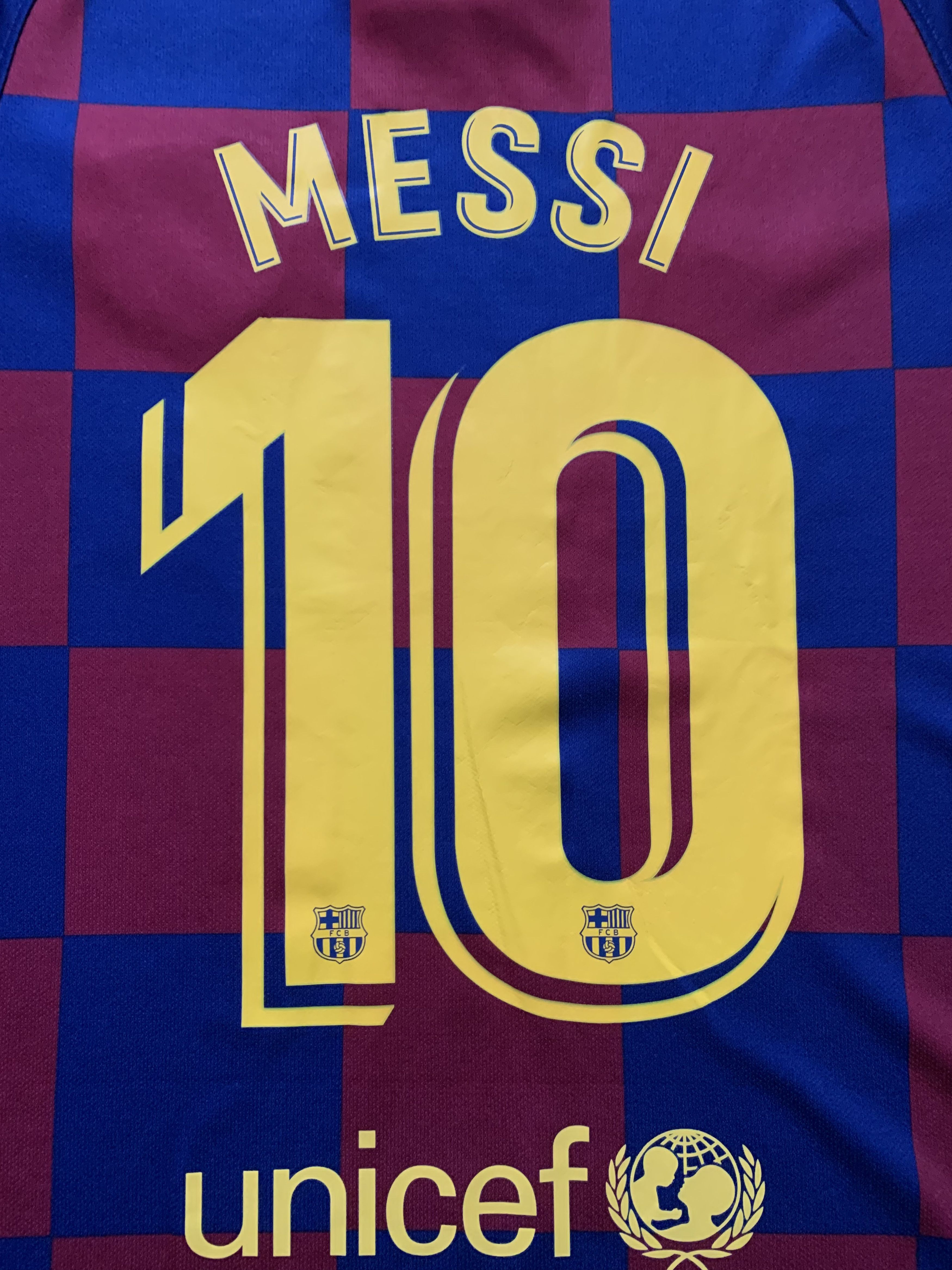 Nike Nike Barcelona Home Shirt Lionel Messi #10 2019-2020 Size US S / EU 44-46 / 1 - 8 Thumbnail