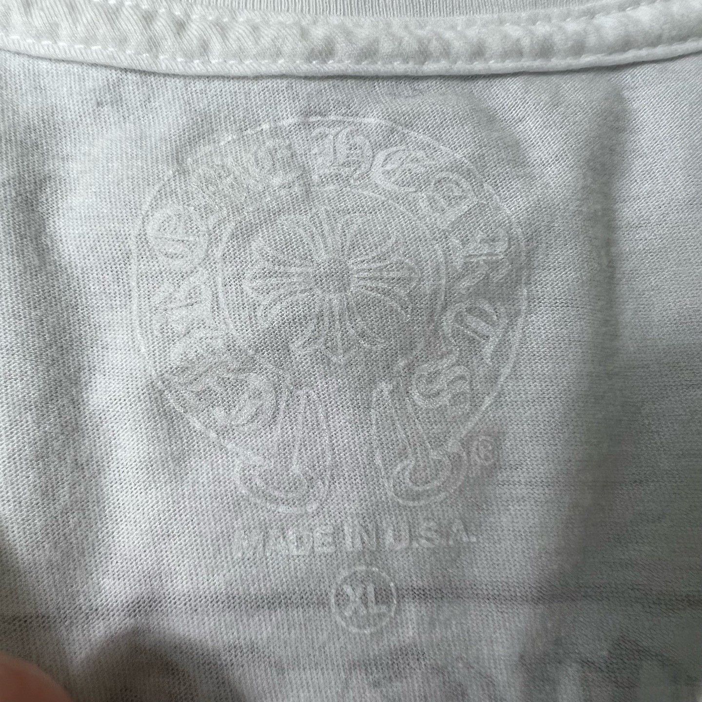 Chrome Hearts Chrome Hearts x Marina Abramovic White T-Shirt Size US XL / EU 56 / 4 - 3 Thumbnail