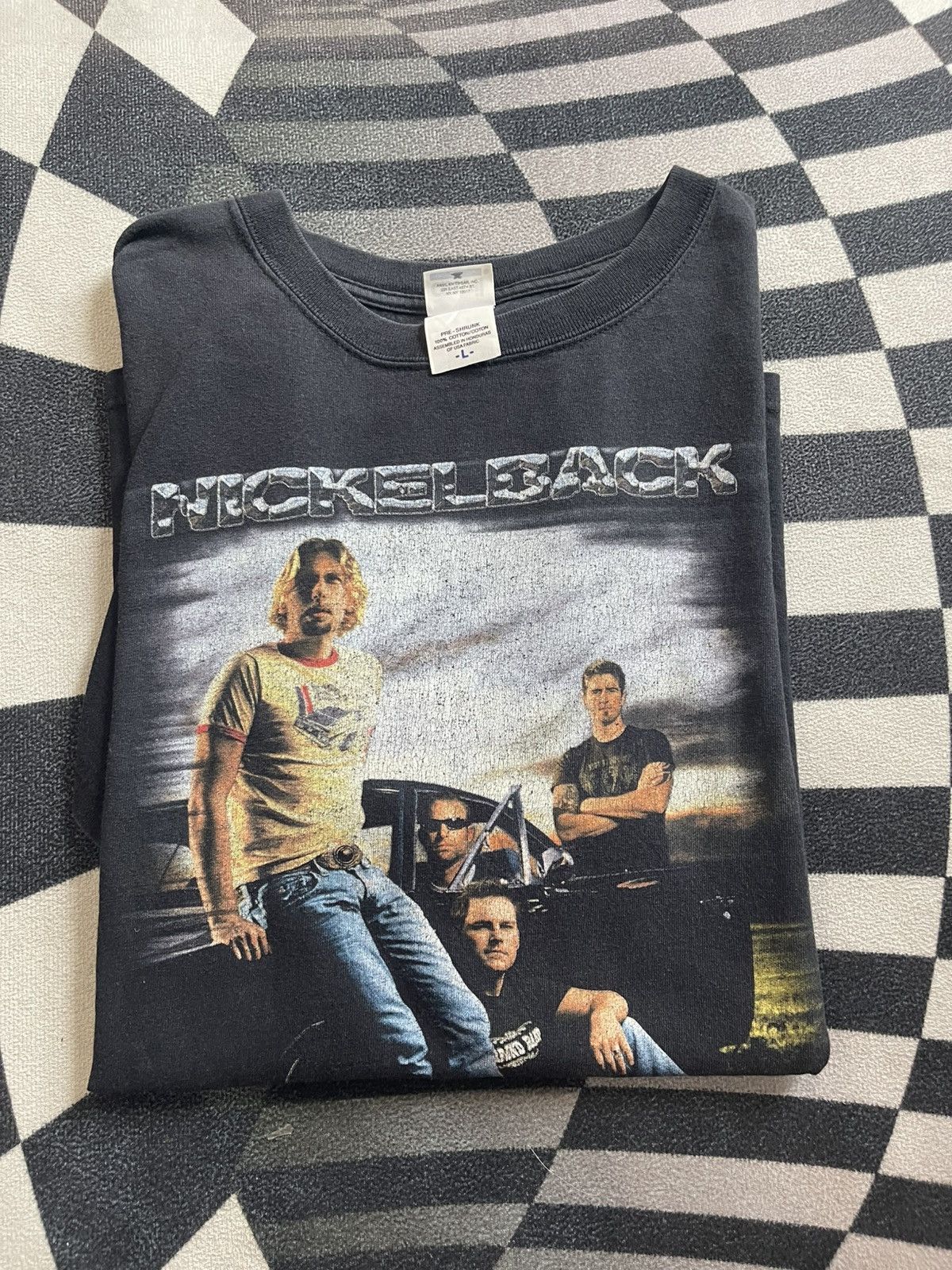 Vintage 2006 Nickelback All The Right Reasons Tour Shirt L
