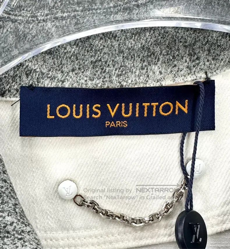 Louis Vuitton Louis Vuitton Grey Star Gradient Denim Jacket Size US XS / EU 42 / 0 - 3 Thumbnail