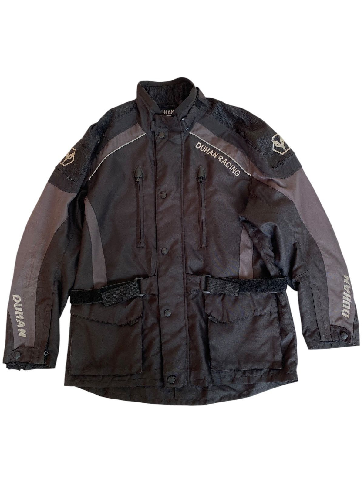 Vintage Vtg Duhan Racing Moto Jacket Size US XL / EU 56 / 4 - 2 Thumbnail