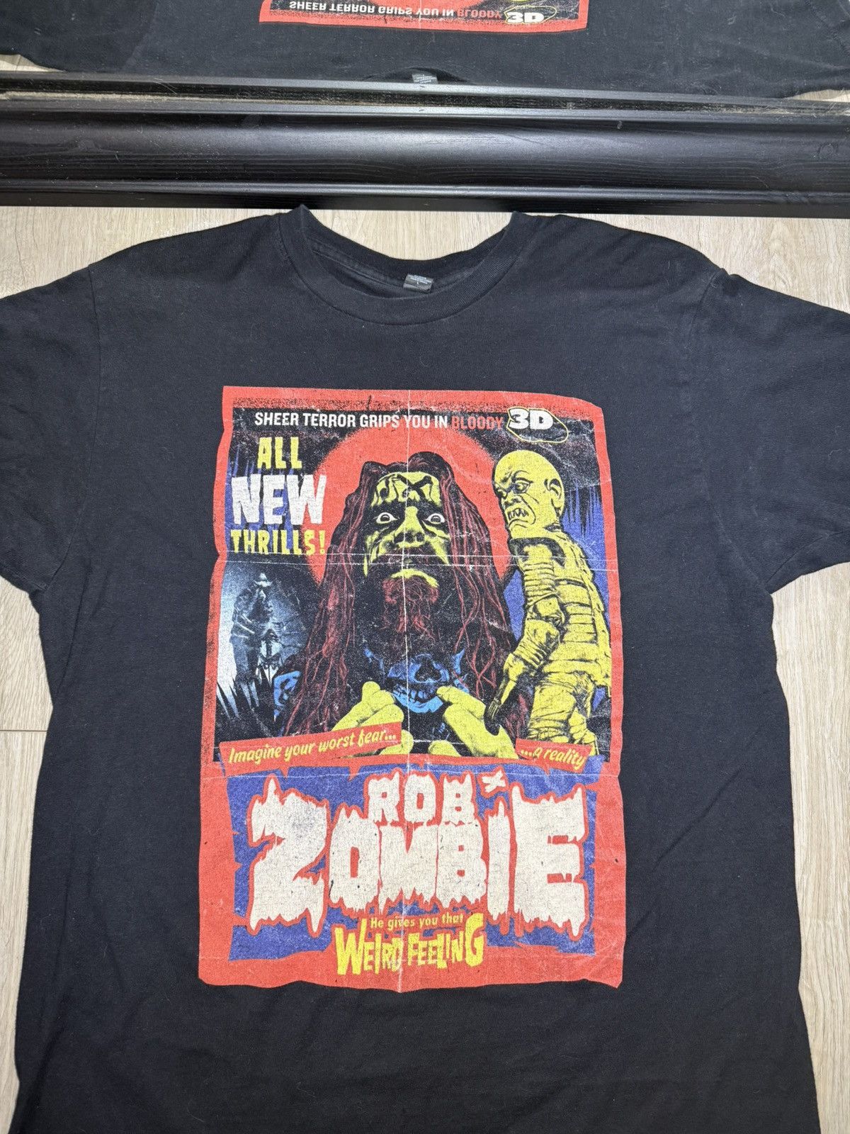 Band Tees × Vintage Vintage / Y2K Rob Zombie Sheer Terror Tour Shirt Size US L / EU 52-54 / 3 - 2 Thumbnail