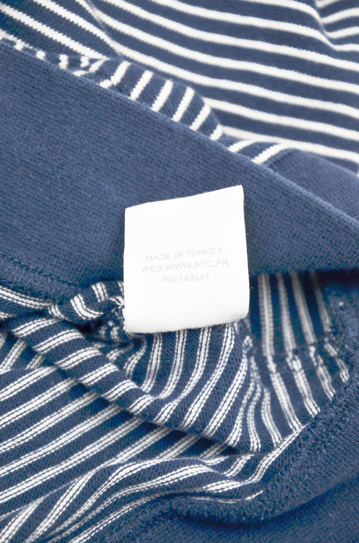 A.P.C. A.P.C. Jeremy Stripe Crew Sweat - S Size US S / EU 44-46 / 1 - 7 Thumbnail