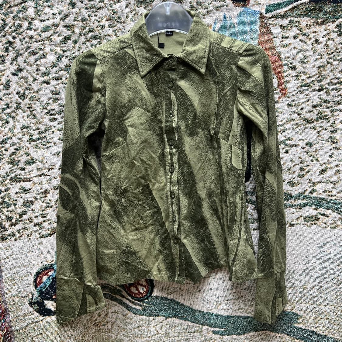 Other motel rocks pattern shirt khaki Size XS / US 0-2 / IT 36-38 - 1 Thumbnail