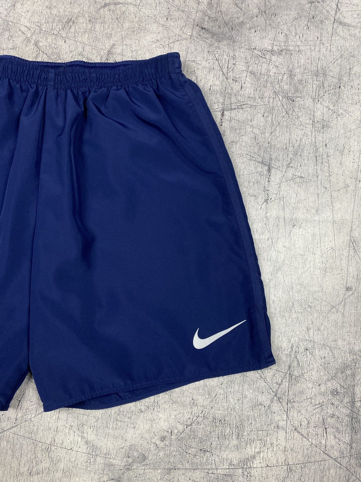 Nike Nike Dri-Fit Running Shorts Blue Athletic Gym Training Size US 32 / EU 48 - 5 Thumbnail