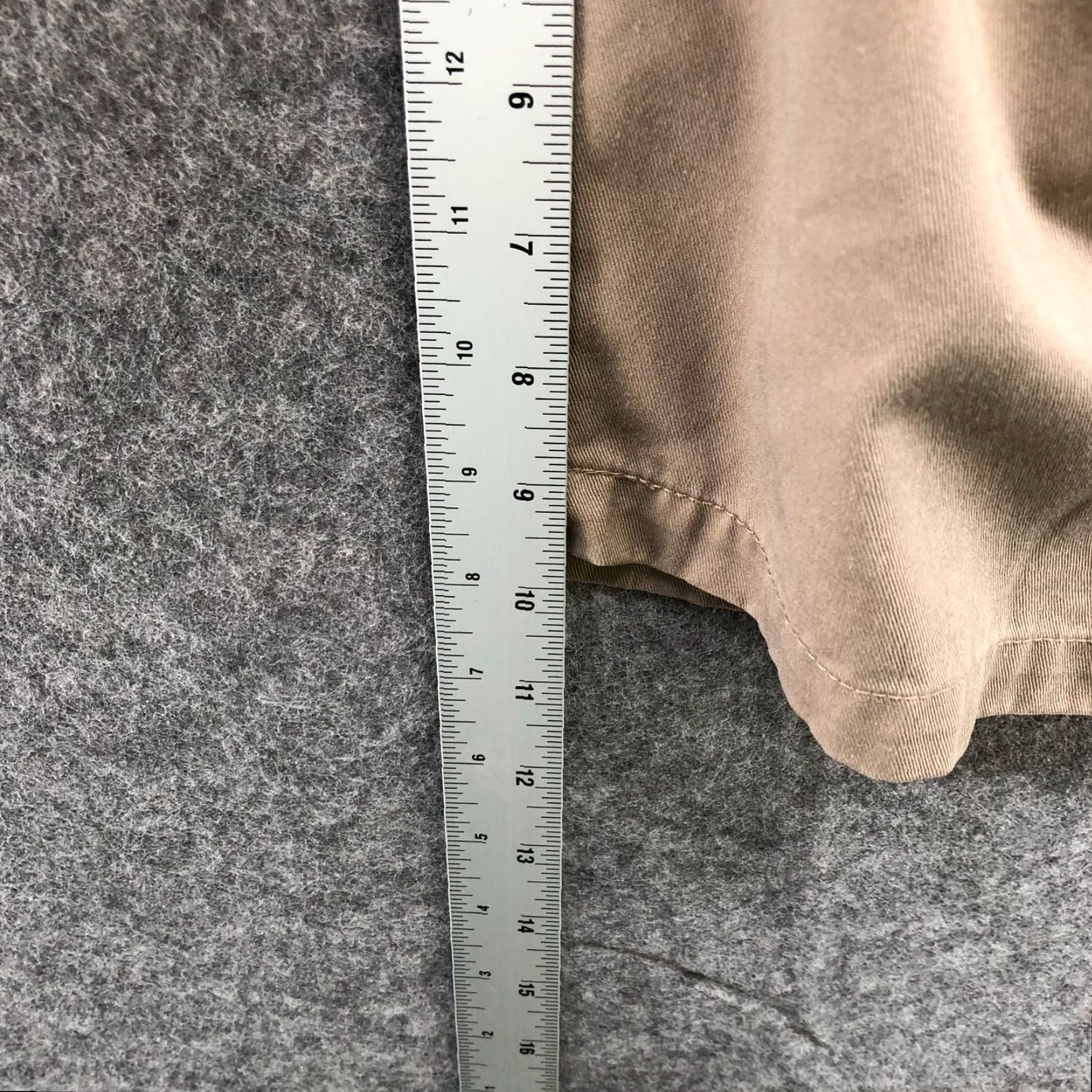 Volcom Volcom Frickin Chino Short Mens 28 Beige Khaki Skate Flat Front 10'' Inseam Size US 28 / EU 44 - 7 Thumbnail