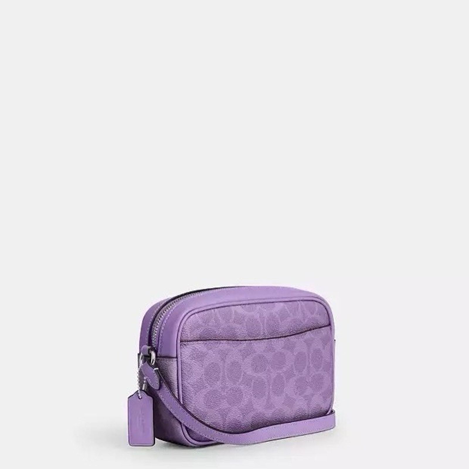 Coach NWT Coach CY752 Mini Jamie Camera Bag Canvas Silver/Iris Size ONE SIZE - 10 Thumbnail