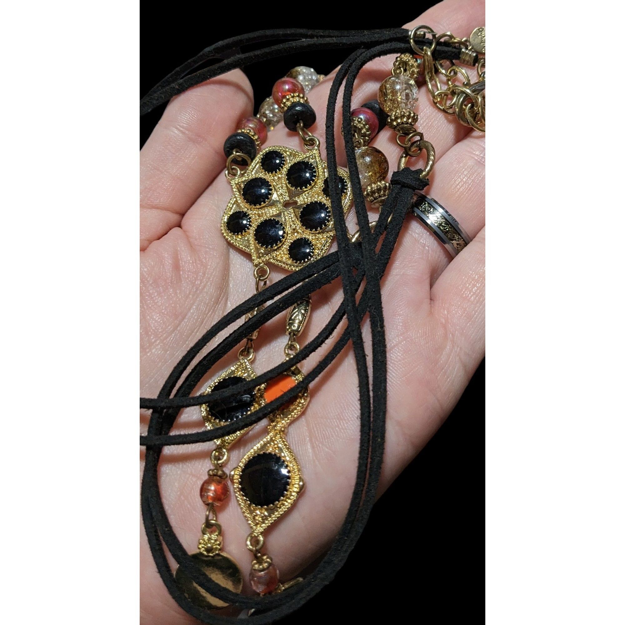 Other Ruby Rd. Beaded Bohemian Tassel Necklace Size ONE SIZE - 3 Thumbnail