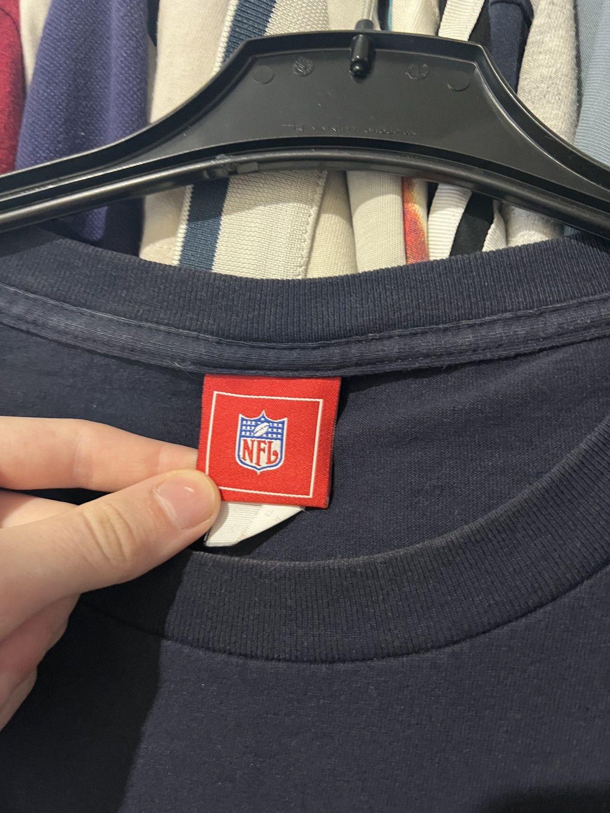 Band Tees × NFL × Vintage NFL VINTAGE TENNESSEE TITANS BAND LOGO AOP AMERICAN FOOTBALL Size US XXL / EU 58 / 5 - 7 Thumbnail
