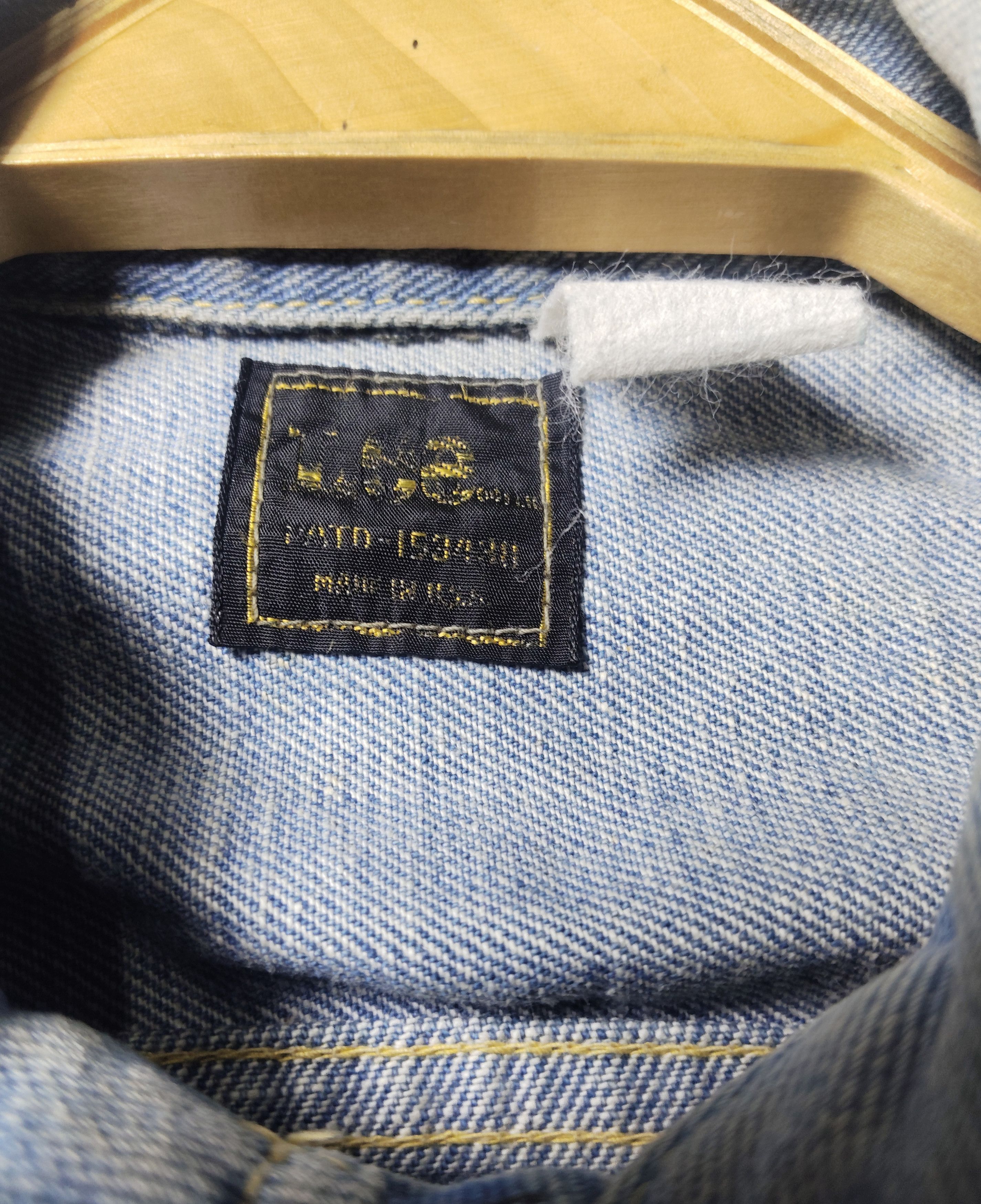 Lee × Vintage Vtg. 70's Lee Riders Sanforized Denim Jacket Size US S / EU 44-46 / 1 - 8 Thumbnail
