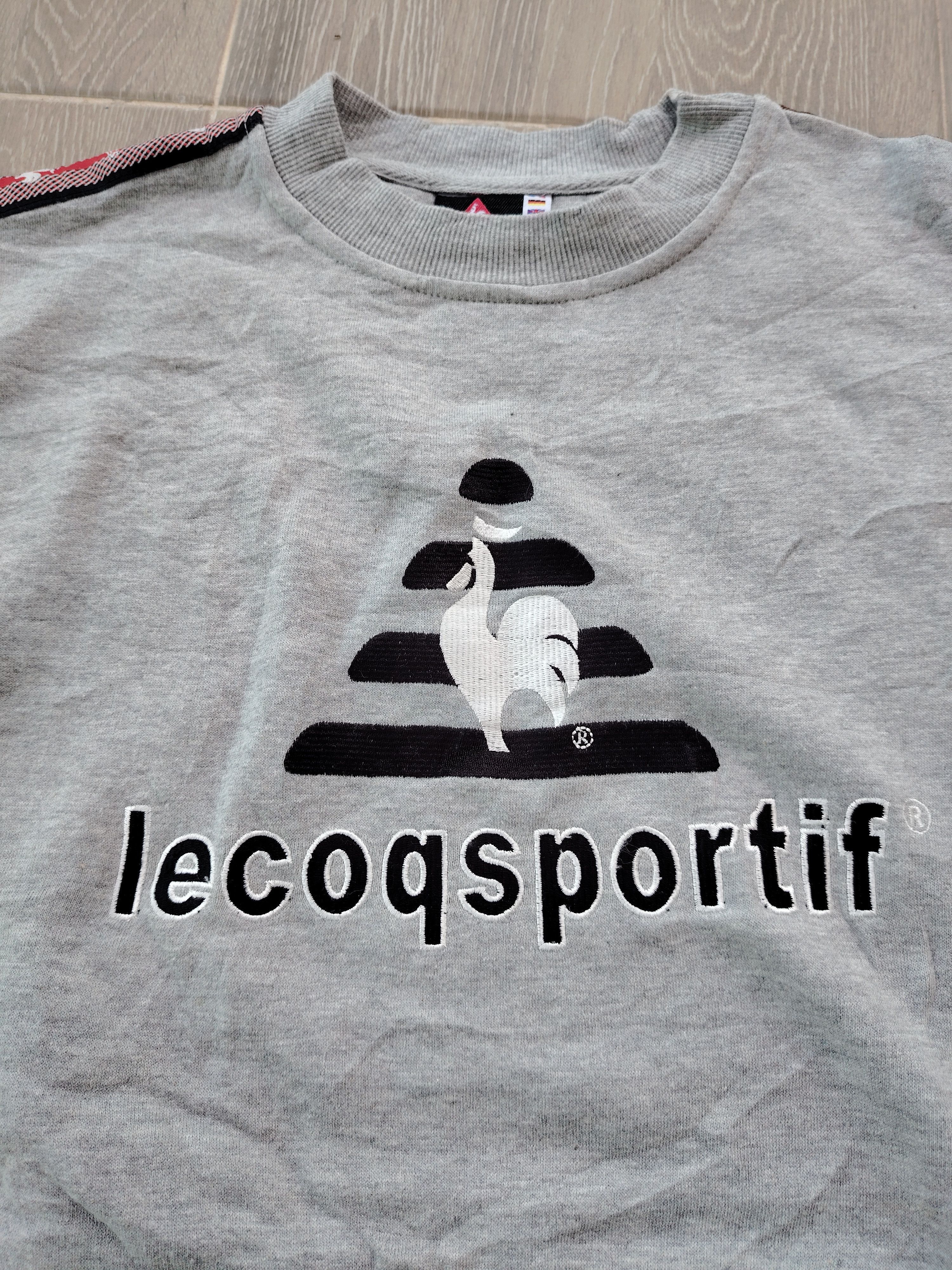 Le Coq Sportif × Vintage Vintage Le Coq Sportif Emboidered Logo Sweatshirt Pullover Size US L / EU 52-54 / 3 - 3 Thumbnail