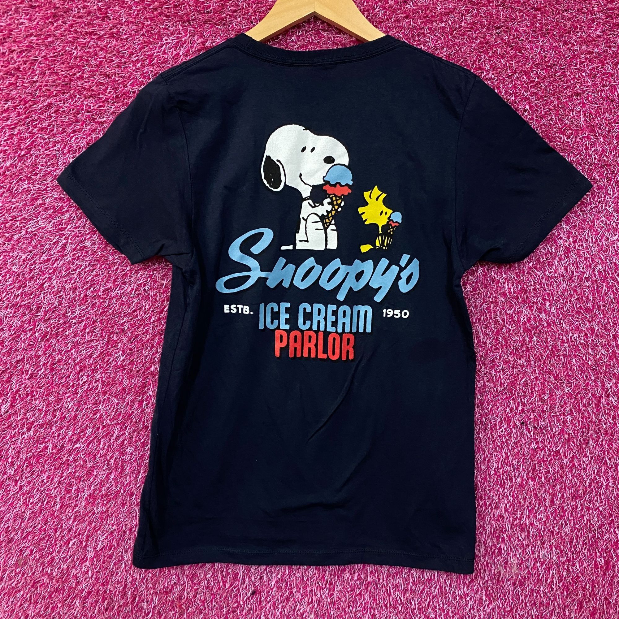 Kith × Peanuts Kith x Peanuts Snoopy DJ Vintage Tee Large | Grailed