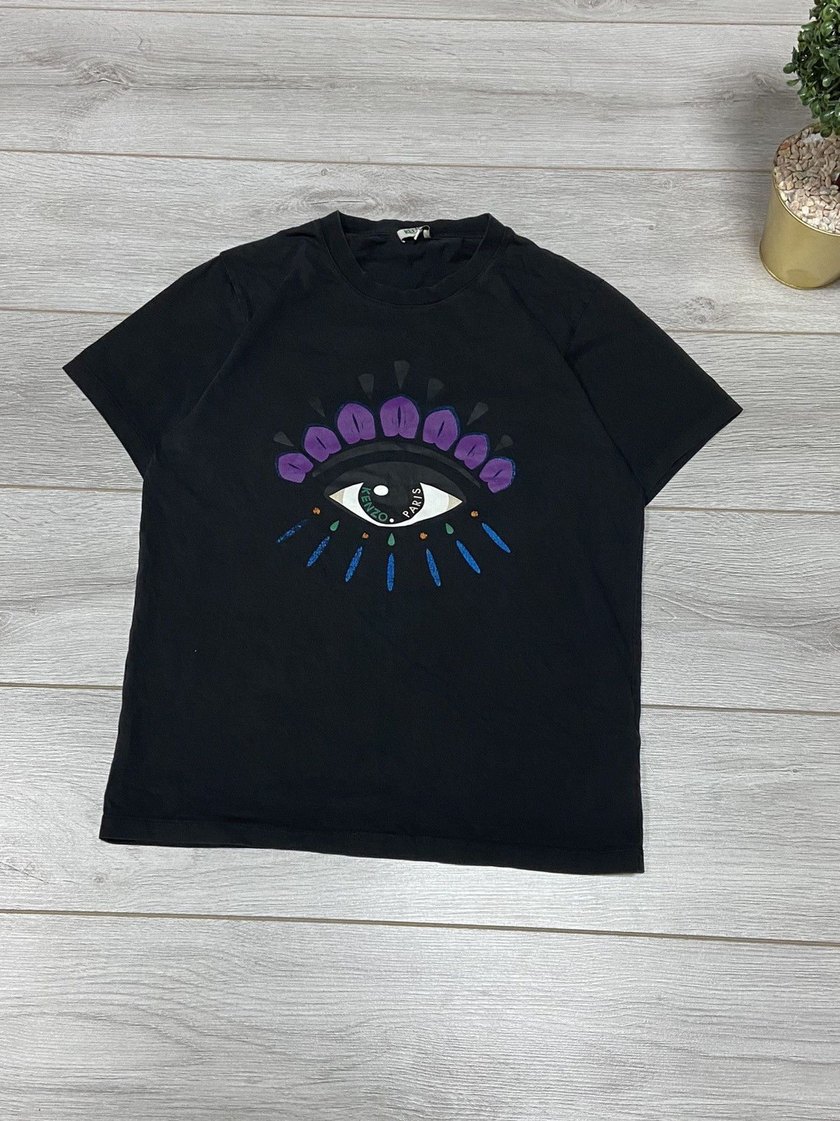 Kenzo Kenzo Paris eye big print t-shirt Japanese Size US M / EU 48-50 / 2 - 2 Thumbnail