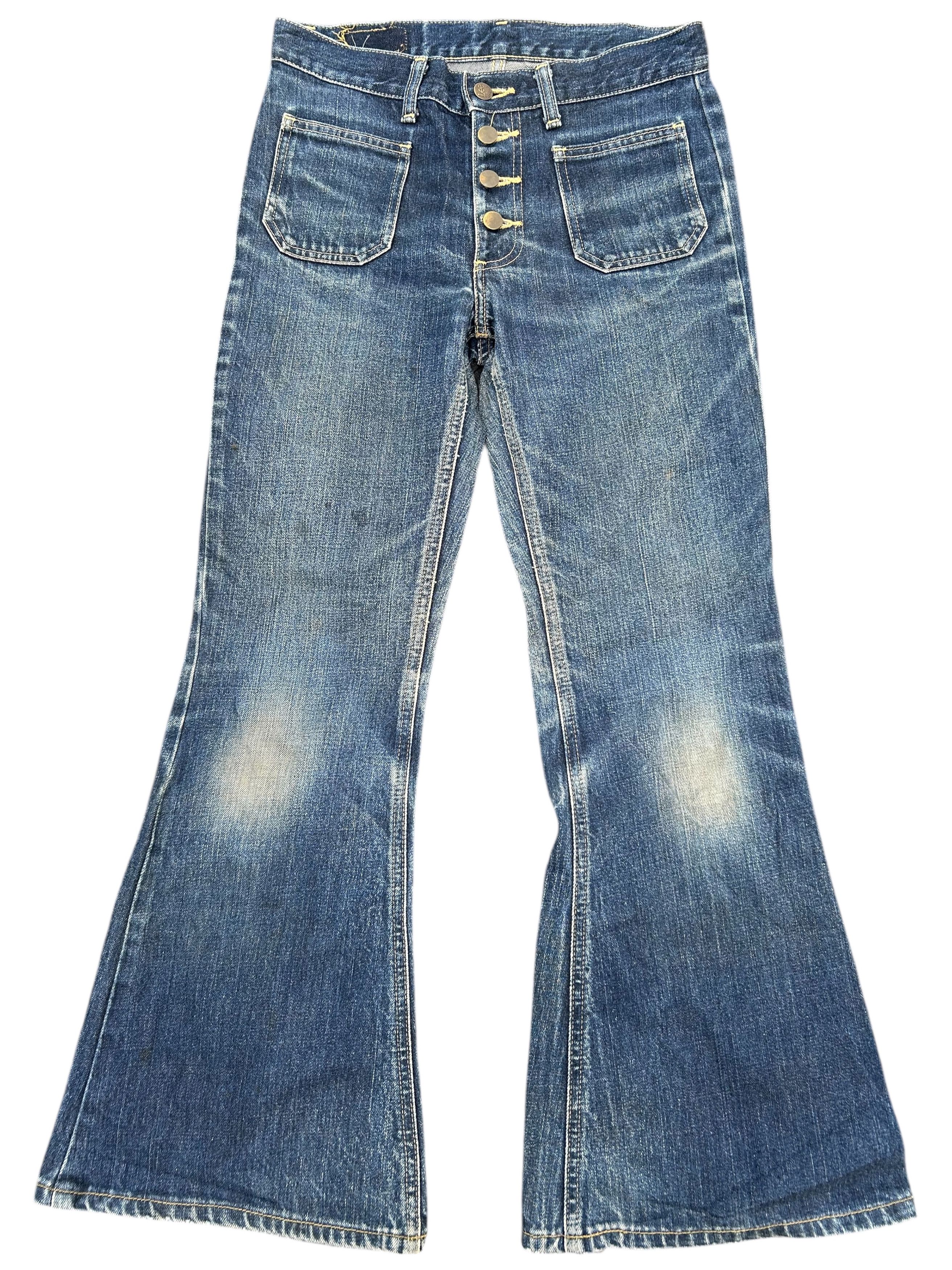 Japanese Brand × Kapital × Vintage Flare Vintage Lee Riders Denim Jeans Size US 30 / EU 46 - 1 Thumbnail