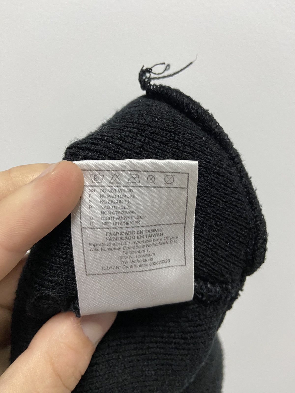 Nike × Vintage Nike Hat Vintage Beanie Small Embroidered Swoosh Logo Size ONE SIZE - 7 Thumbnail
