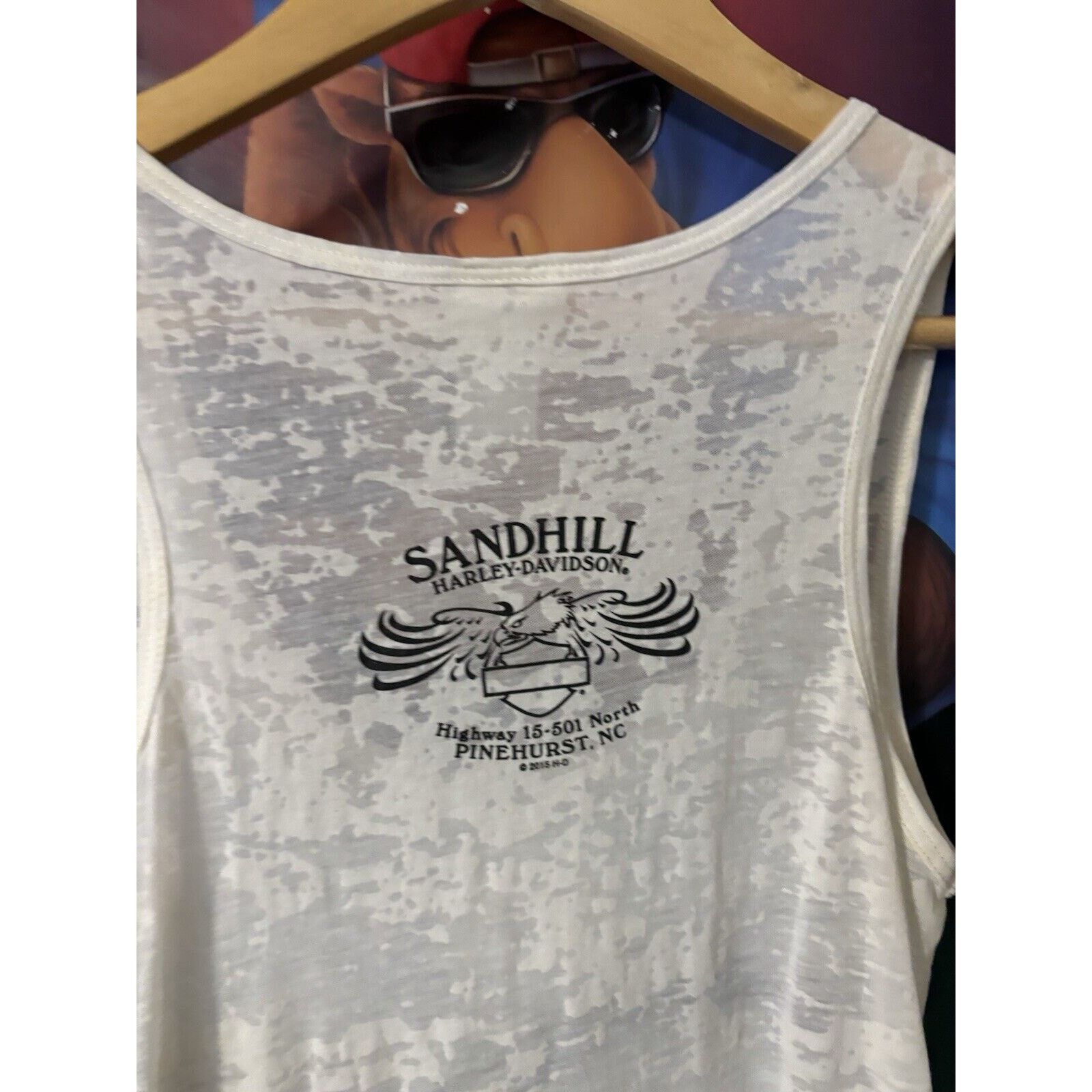 Harley Davidson vintage womens motorcycles thin tank top harley davidson M Size M / US 6-8 / IT 42-44 - 3 Thumbnail