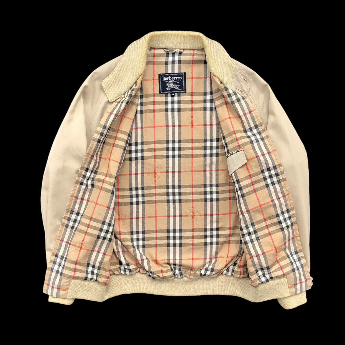 Burberry Vintage Burberrys Prorsum Lined Novacheck Bomber Jacket Size US M / EU 48-50 / 2 - 10 Thumbnail