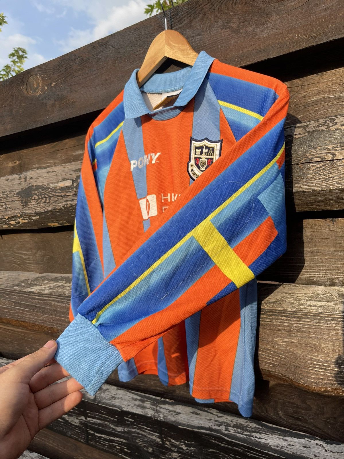 90’s PONY Tottenham long sleeve jersey vintage