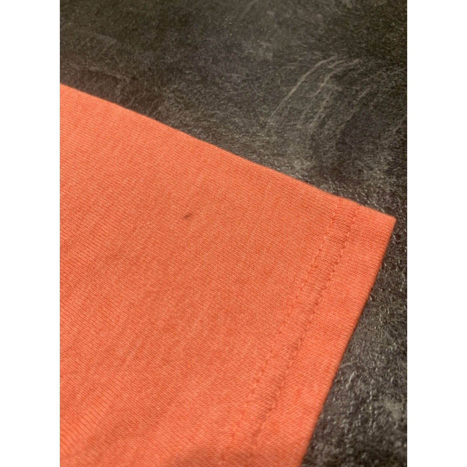 Vintage Drake Men T-Shirt Peach Large Short Sleeve Logo Crew Neck Cotton Regular Fit Size US L / EU 52-54 / 3 - 3 Thumbnail