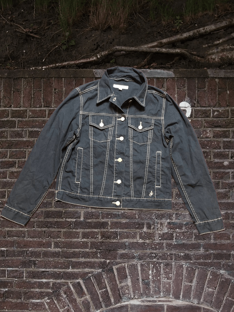 JW Anderson × Uniqlo UNIQLO JW Anderson Padded JEANS Jacket in Navy Blue Size XS / US 0-2 / IT 36-38 - 1 Thumbnail