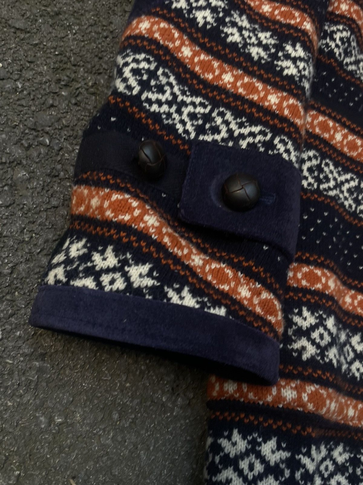 Comme des Garcons × Junya Watanabe Junya Watanabe AD2011 Nordic Print duffle coat Size US M / EU 48-50 / 2 - 3 Thumbnail