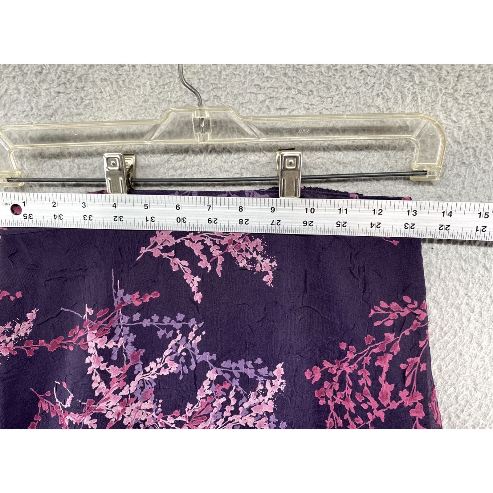 Vintage VINTAGE Dress Barn Pull On A Line Long Lined Floral Skirt Size 6 USA Made Size 28" / US 6 / IT 42 - 5 Thumbnail