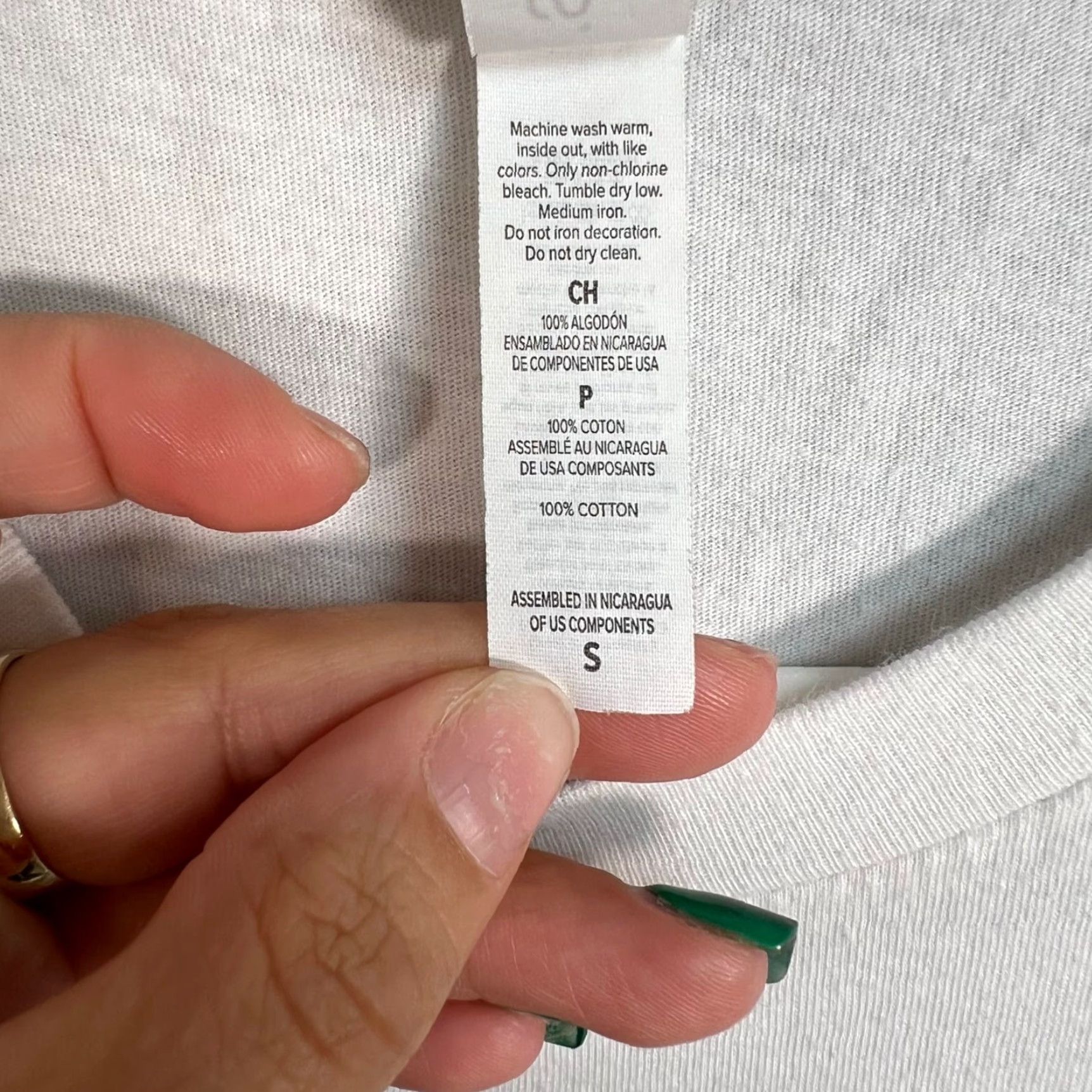 Vintage Reputation Stadium Tour White T-Shirt T Swift Womens Small Size S / US 4 / IT 40 - 7 Thumbnail