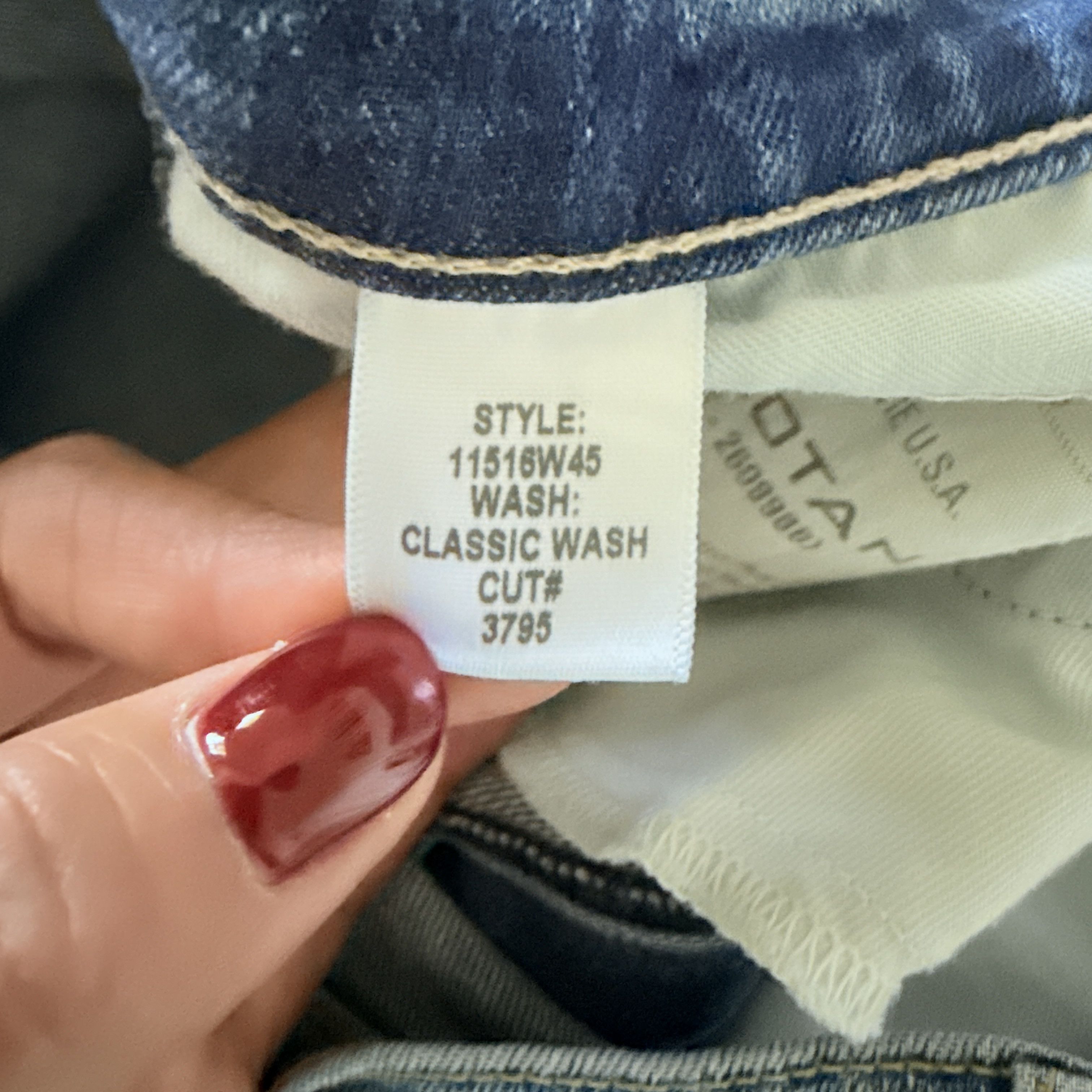 Nili Lotan Nili Lotan Jean Classic Wash Cotton Blend Distressed Size 30" / US 8 / IT 44 - 7 Thumbnail