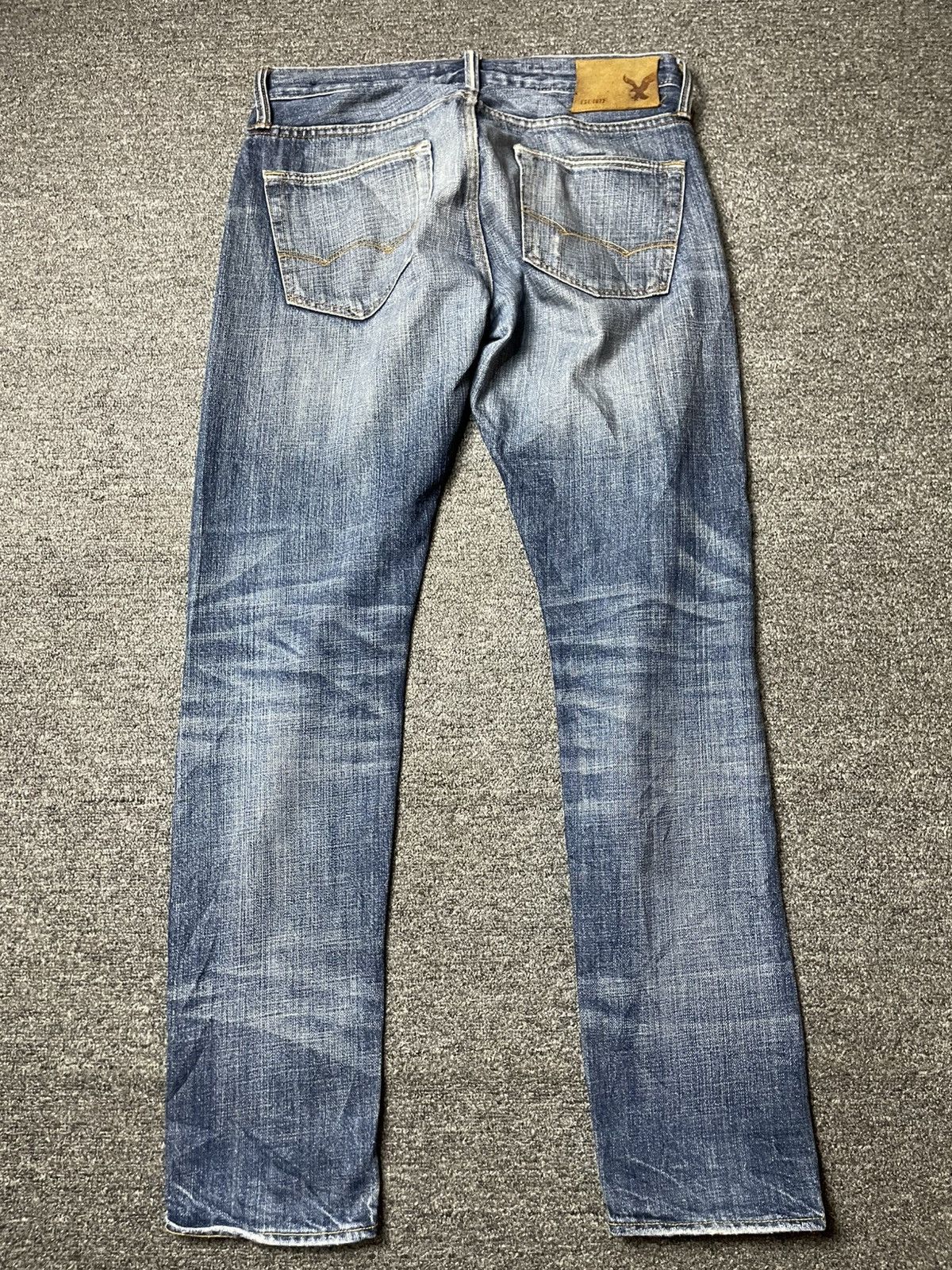 American Eagle Outfitters × Vintage American Eagle Outfitters Distressed Denim Jeans (92) Size US 30 / EU 46 - 12 Thumbnail