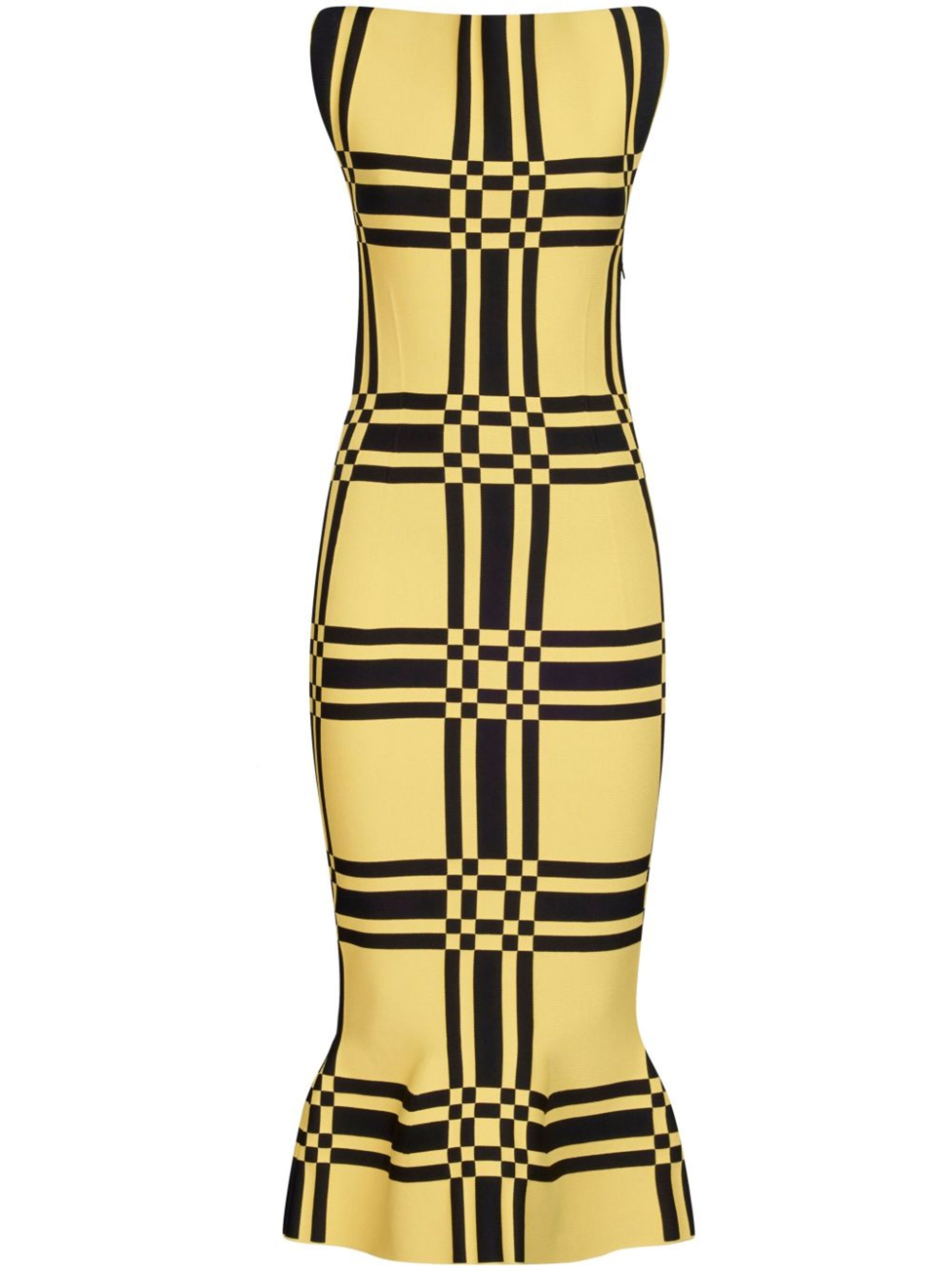 Marni o1w1db10125 Dress in Yellow & Black Size L / US 10 / IT 46 - 1 Thumbnail