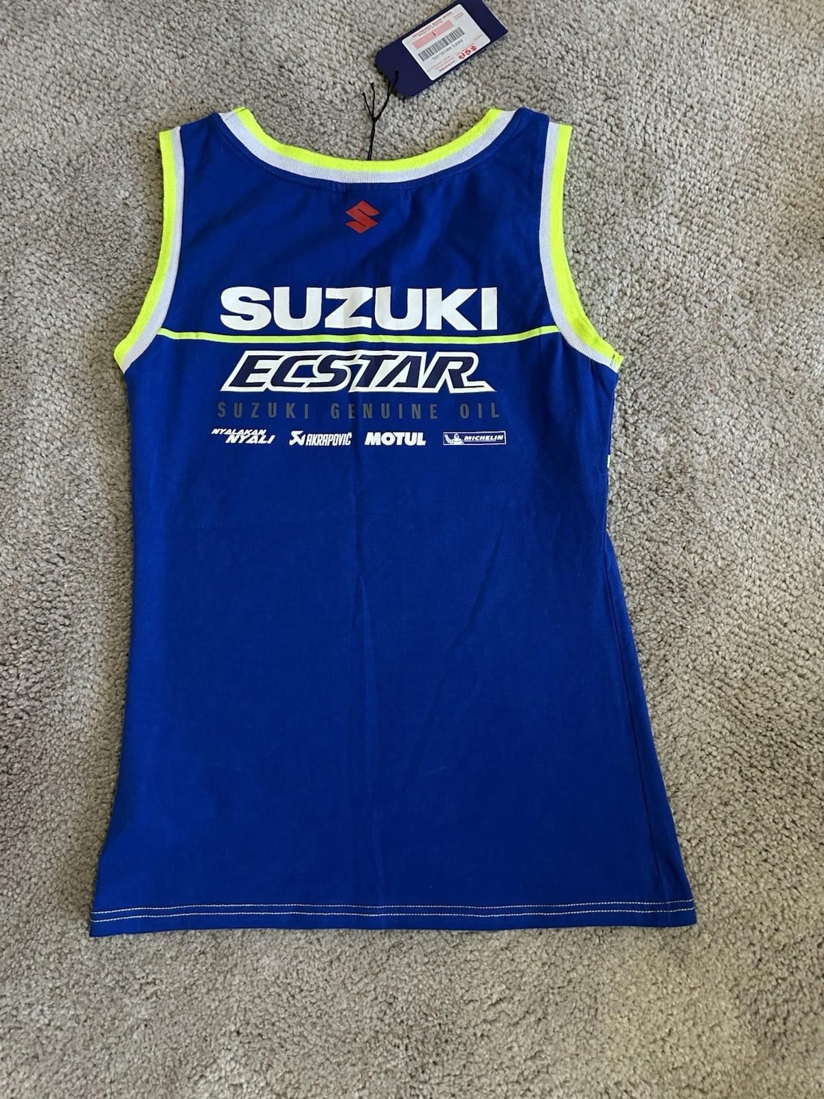 Fox Racing Suzuki Ecstar MotoGP GSX-RR Official Team Ladies Vest Top Size L / US 10 / IT 46 - 8 Thumbnail