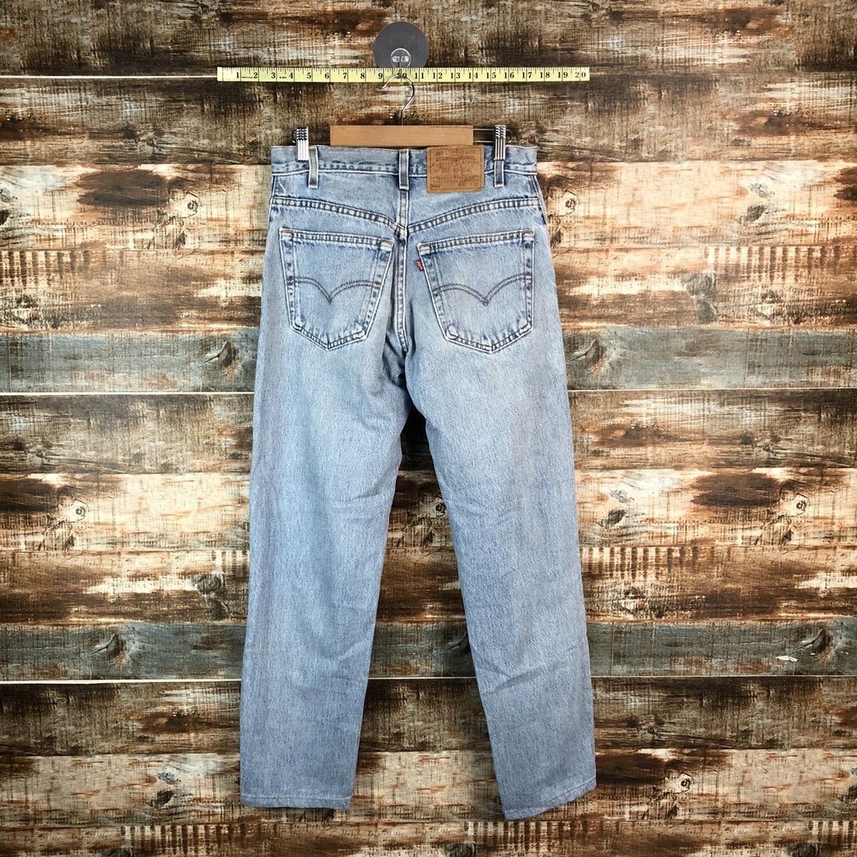 Levi's DL Levis 560 Blue Distressed Denim Pants #C142 Size US 30 / EU 46 - 14 Thumbnail